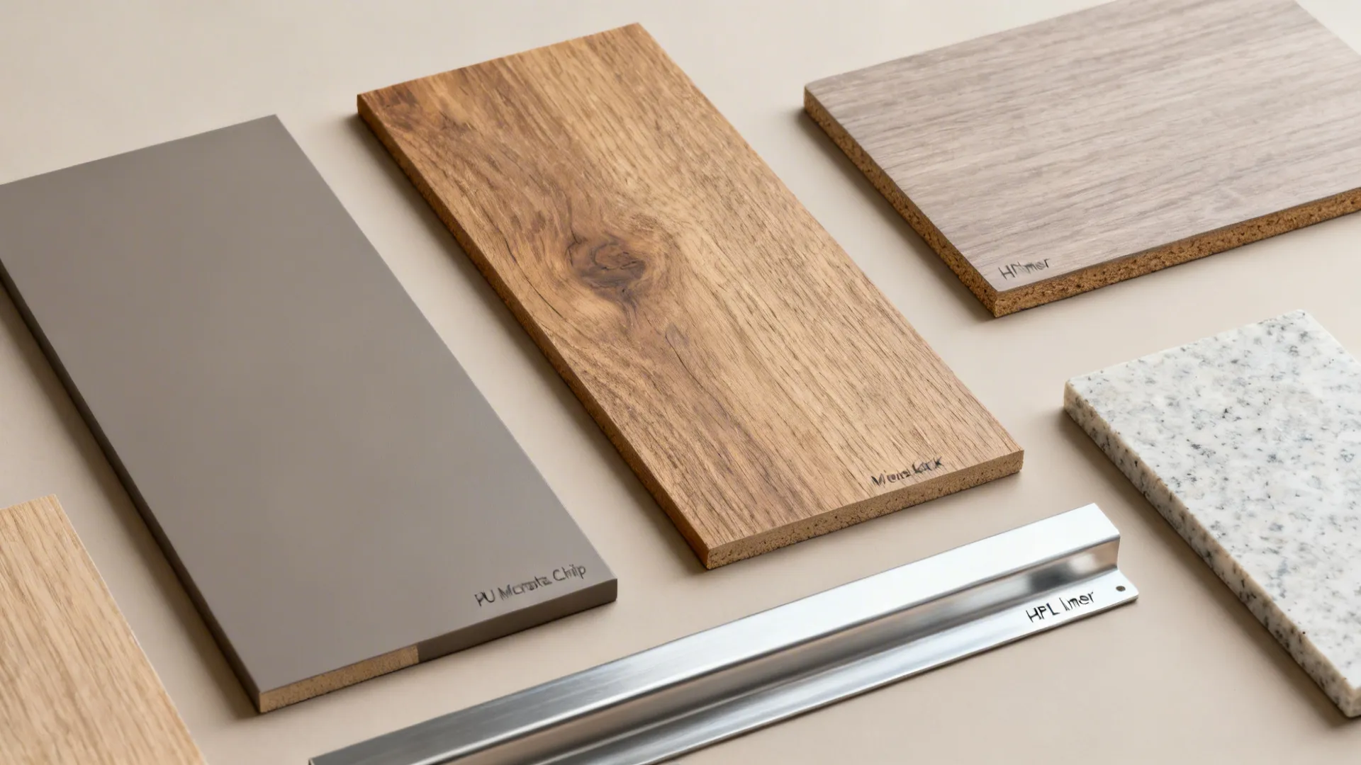 Paint-grade MDF with two-part PU and smart storage