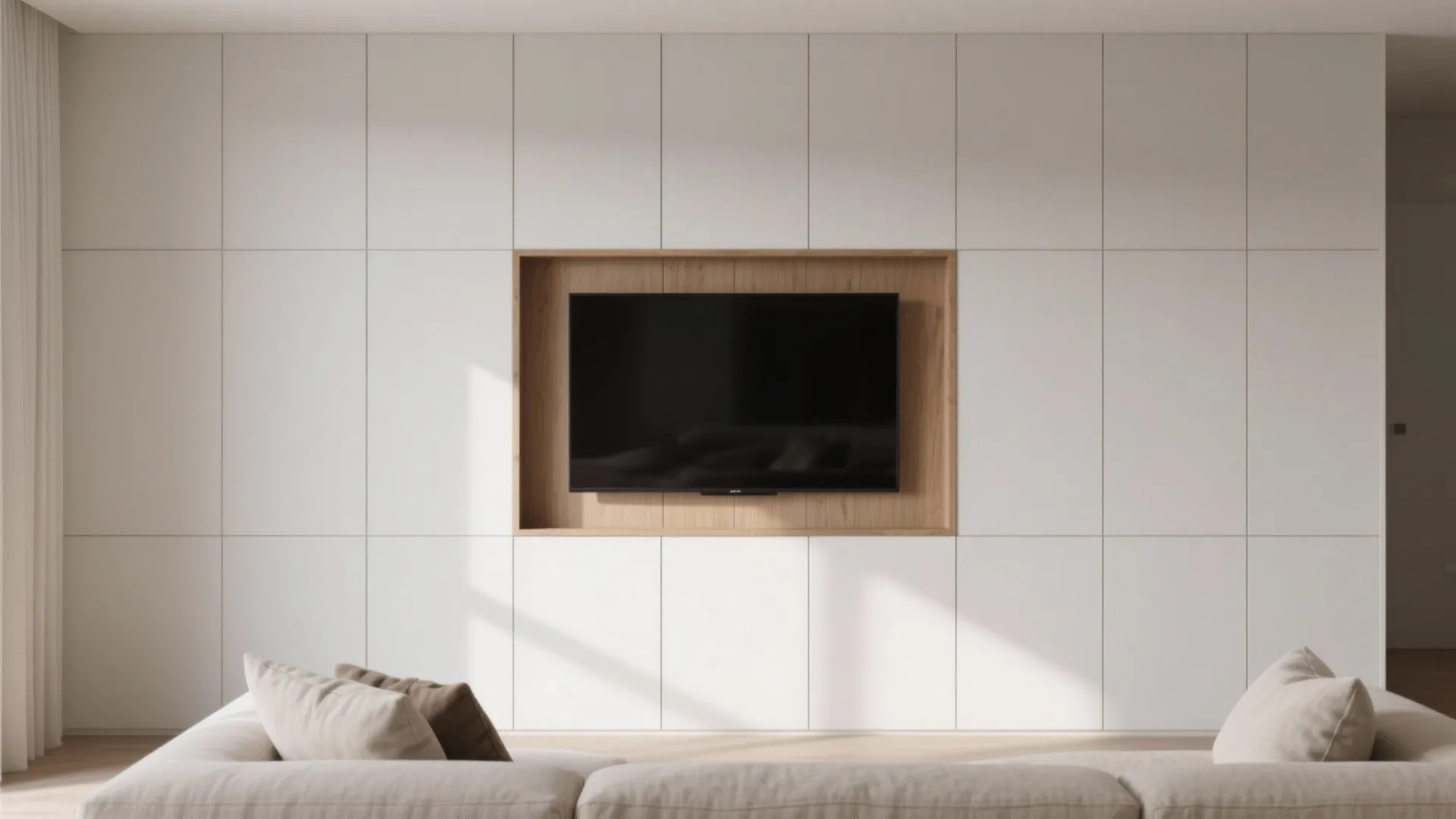 Geometric MDF Paneling for Modern Lines