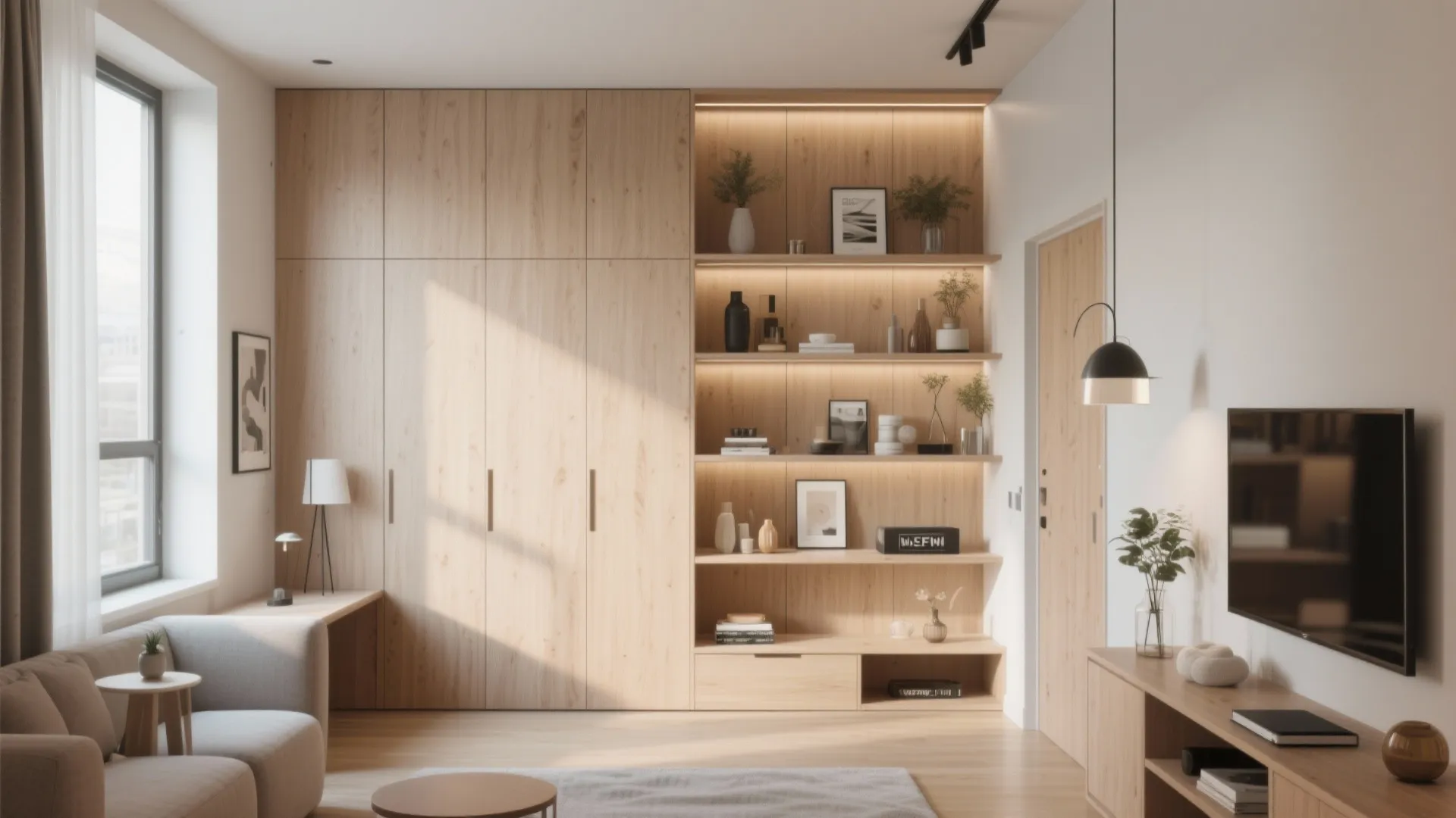 MDF with Integrated Shelving