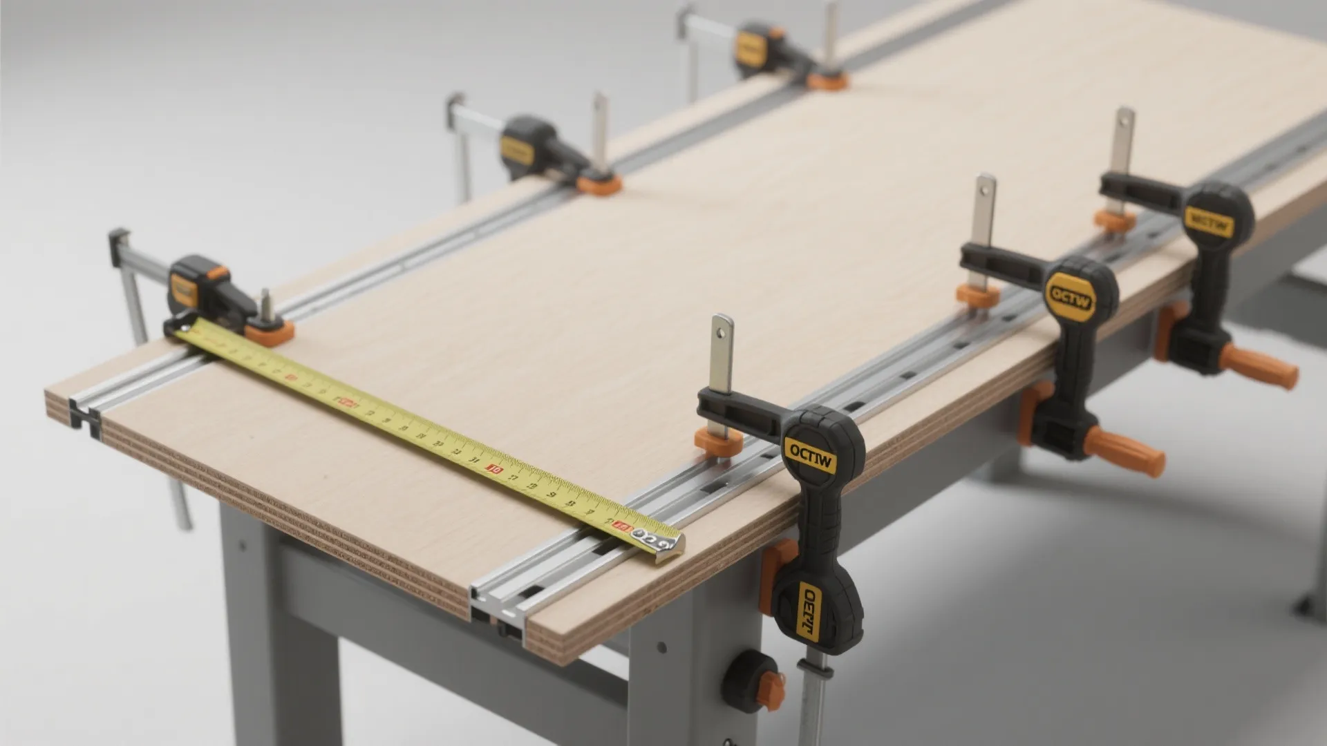 4. Budget MDF Top with T-Track Inserts