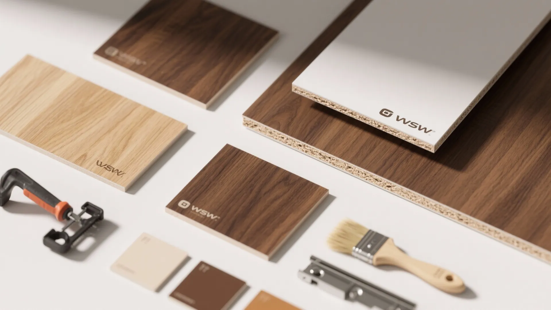 4. Lightweight MDF with Veneer — Budget-Friendly and Chic