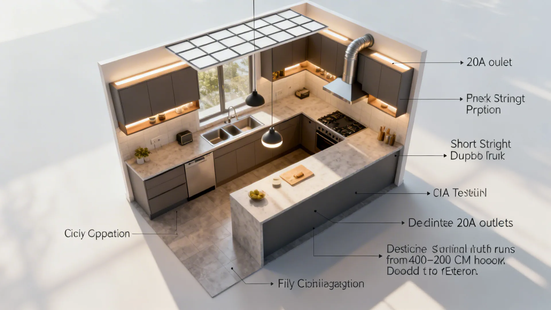 Layered lighting and smart mechanical planning