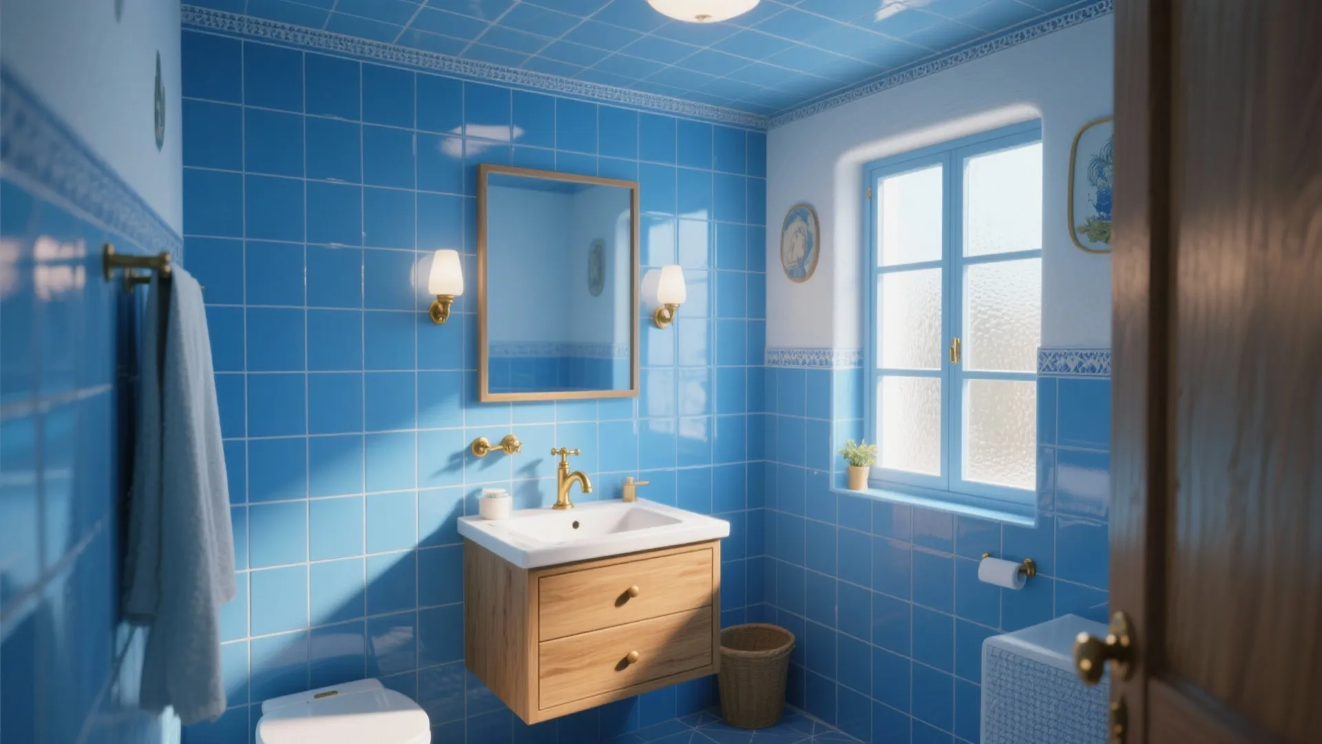 5 Blue Bathroom Ideas to Transform Small Spaces