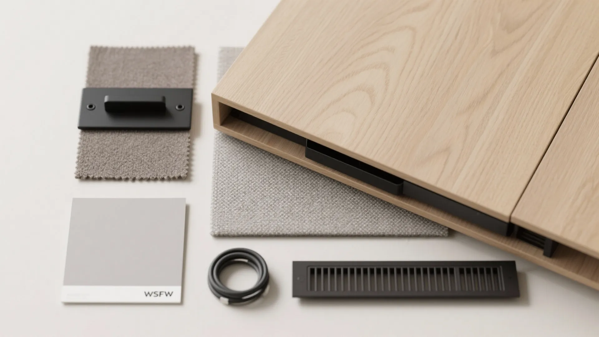 Inside a built-in or cabinet with pocket doors