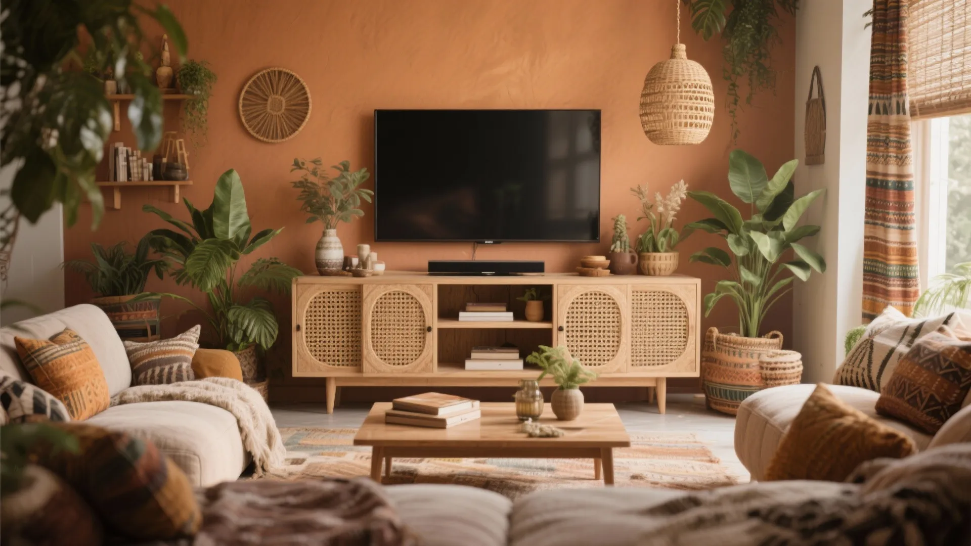 8. Media Console with Storage