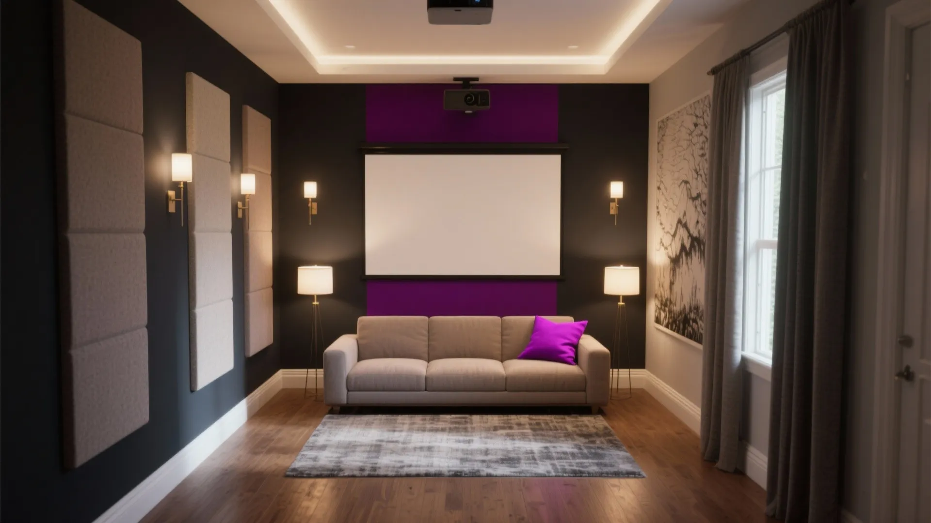 5 Media Room Paint Ideas for Small Spaces