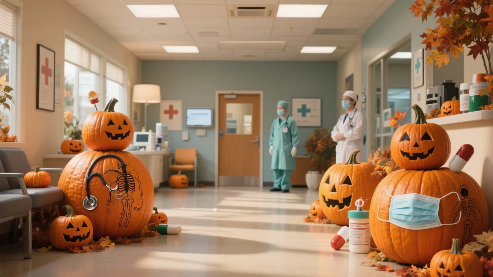 Creative Medical Pumpkin Decorating Ideas for Halloween: Fun and Unique Ways to Transform Your Pumpkins into Medical Themes