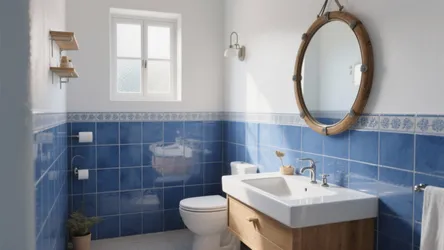 Blue Porcelain Tile Bathroom Ideas — 5 Inspiring Designs