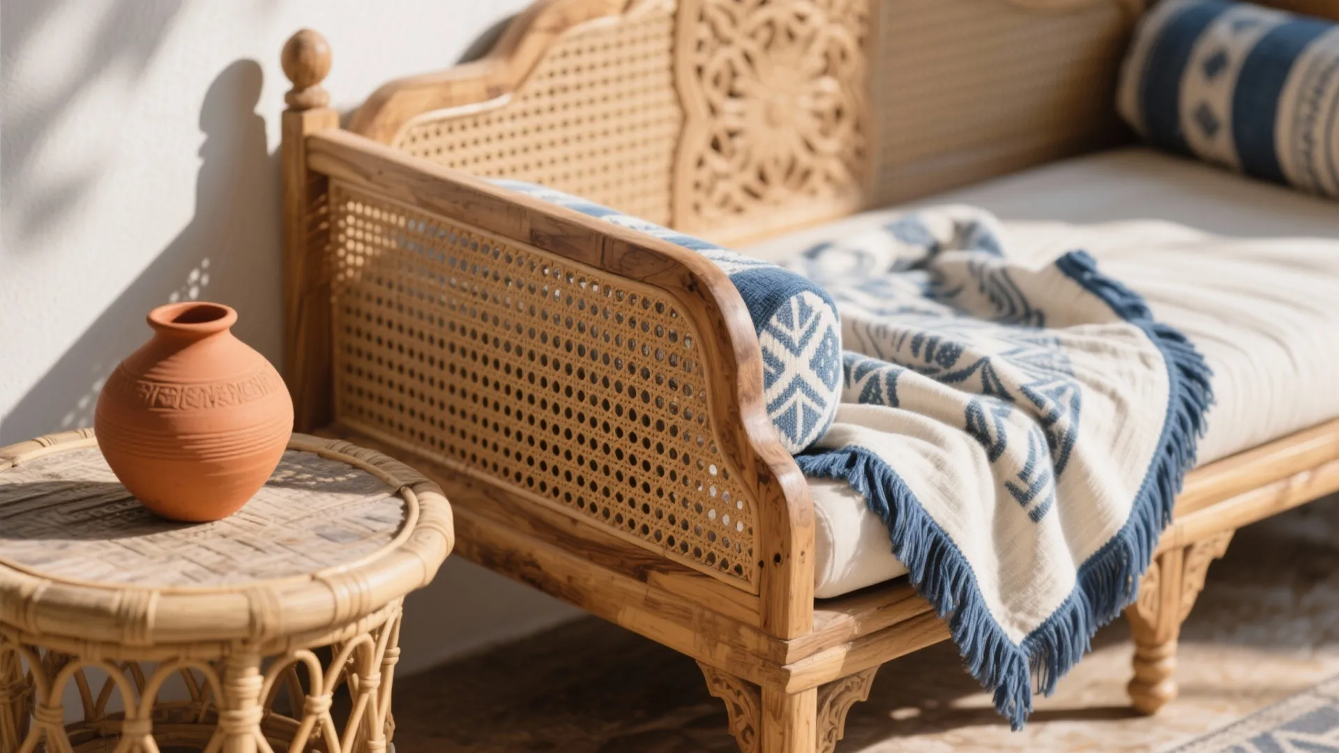 Mediterranean Touches in a Compact Hall