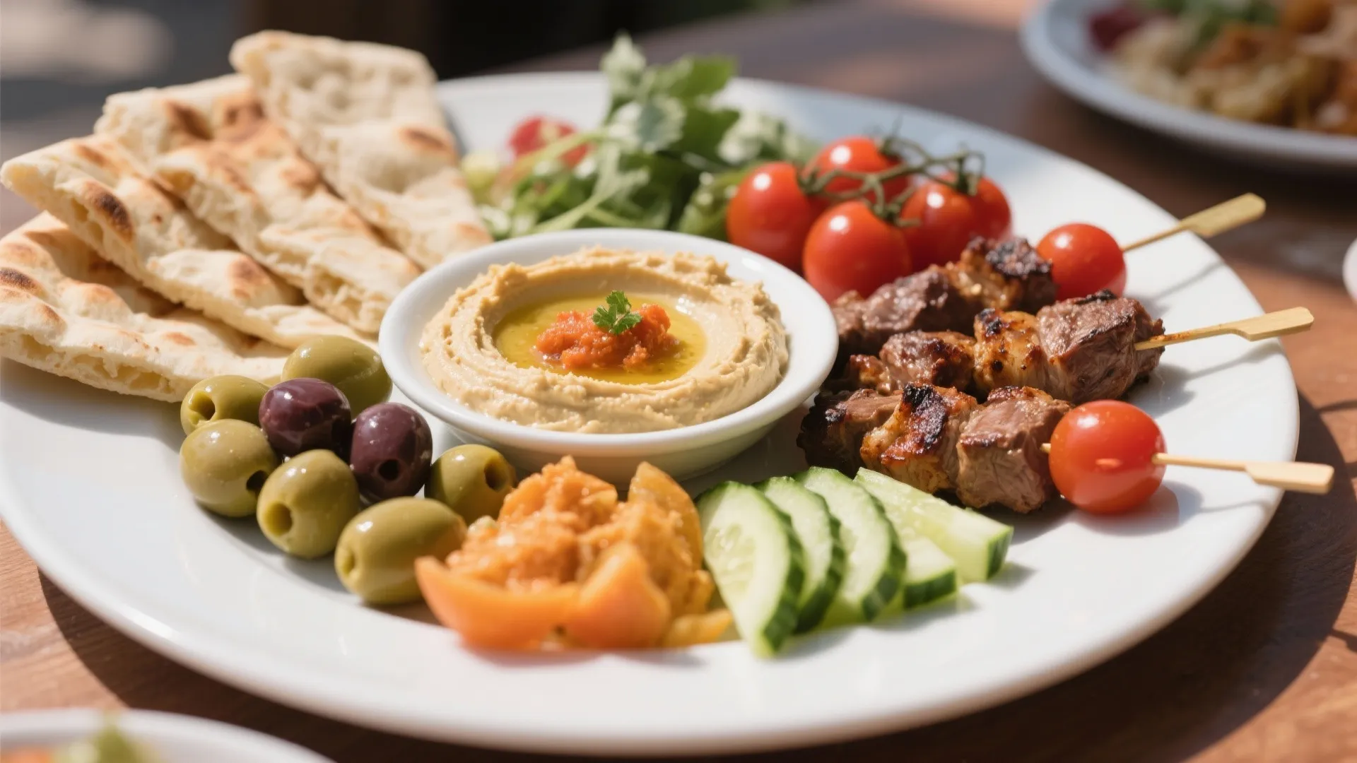 8. Mediterranean Mezze Plates
