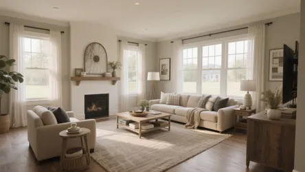 10 Living Room Layout Ideas for a 15'11" x 17'4" Space