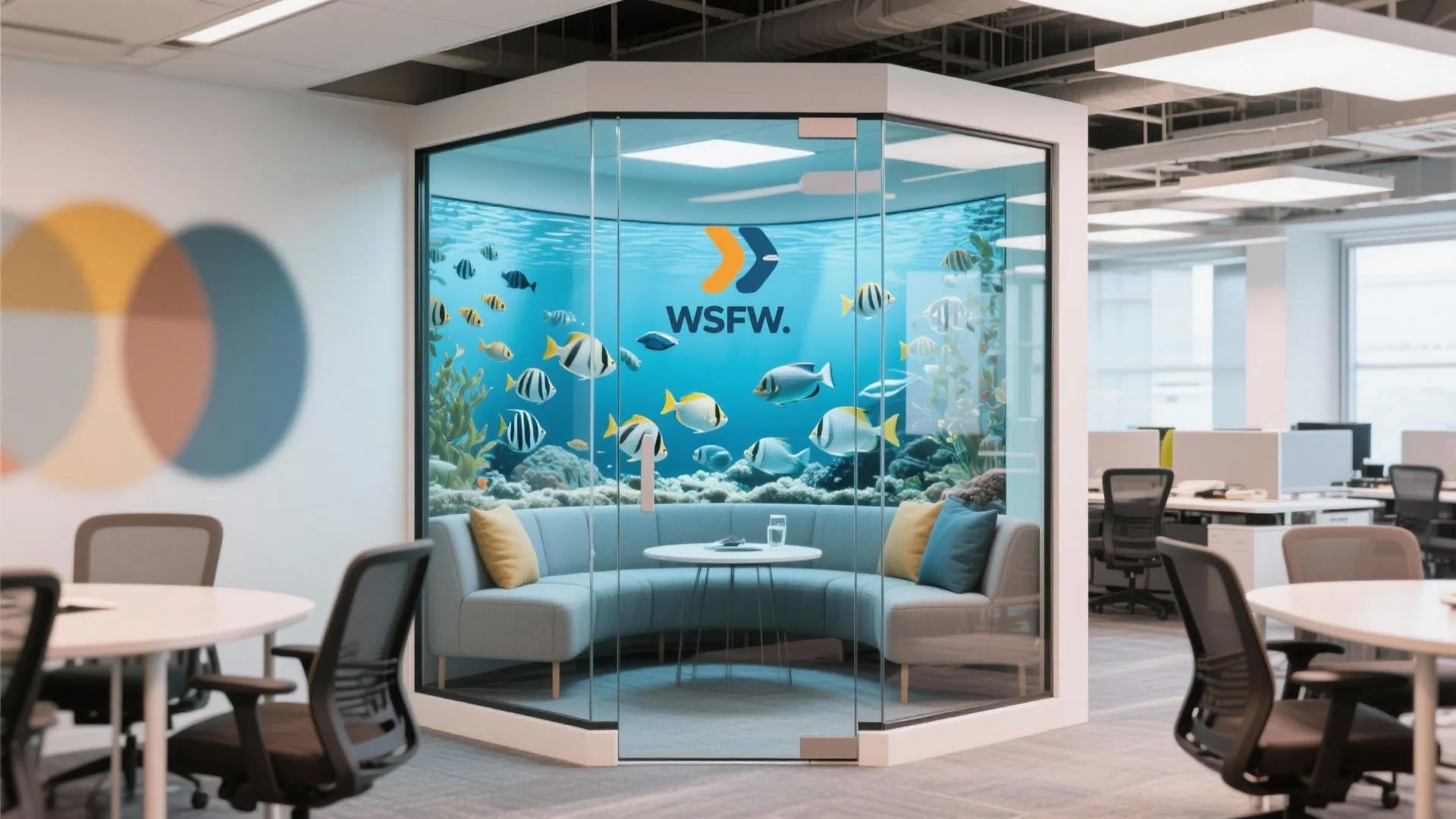 8. Meeting Pod Aquarium