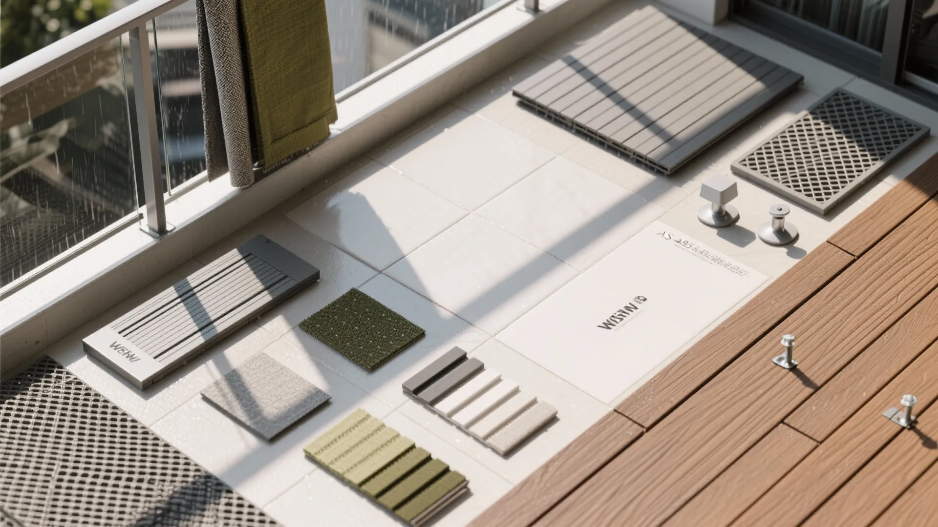 Materiality that handles sun, salt, and sudden rain