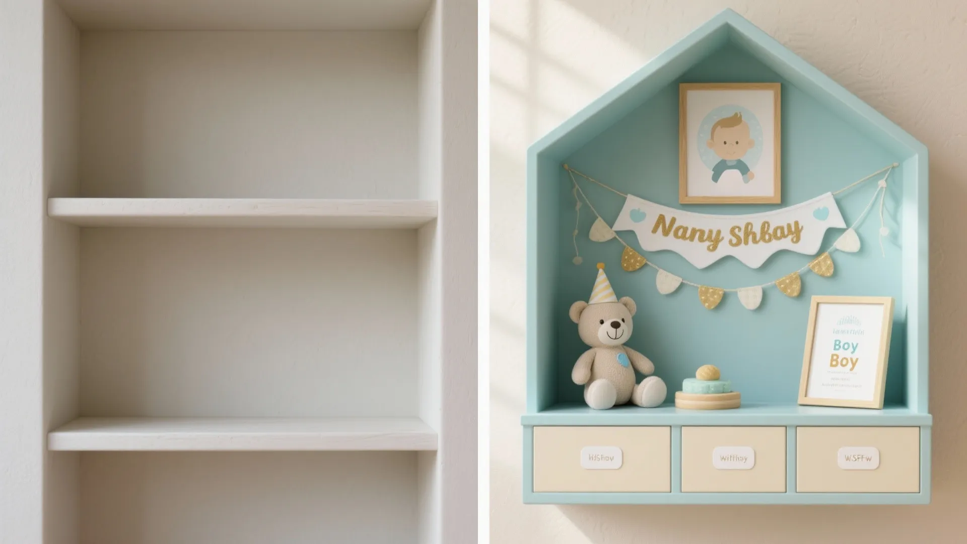 5) Playful Personalization: Name, Age, and Mini Memory Corners