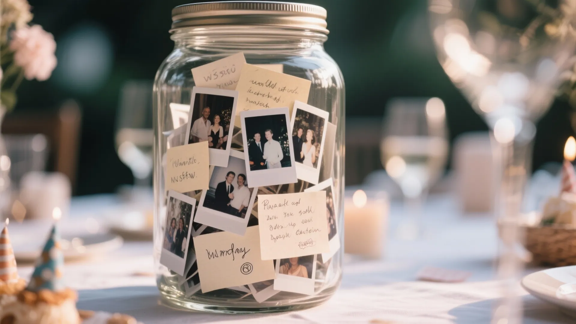 10. Memory Jar with Polaroids