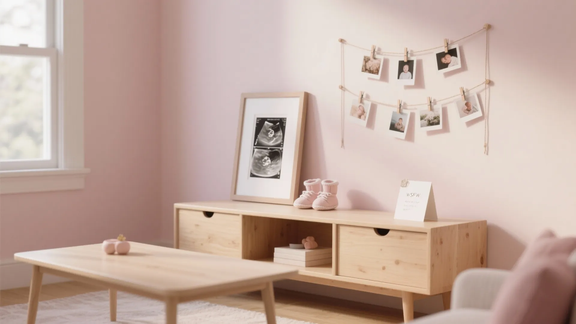 Memory Table & Photo Moment Wall