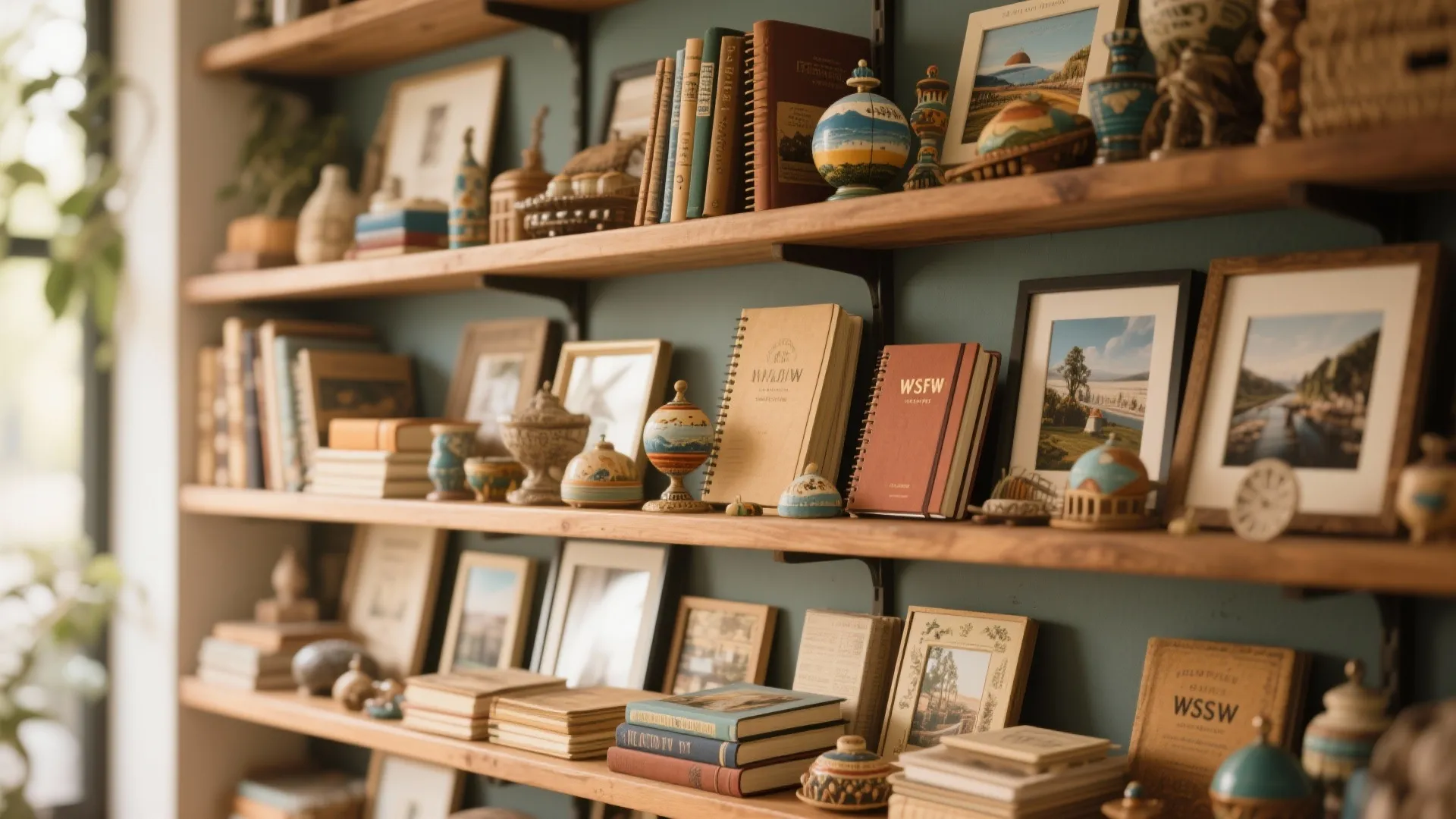4. Memory-Inspired Shelves