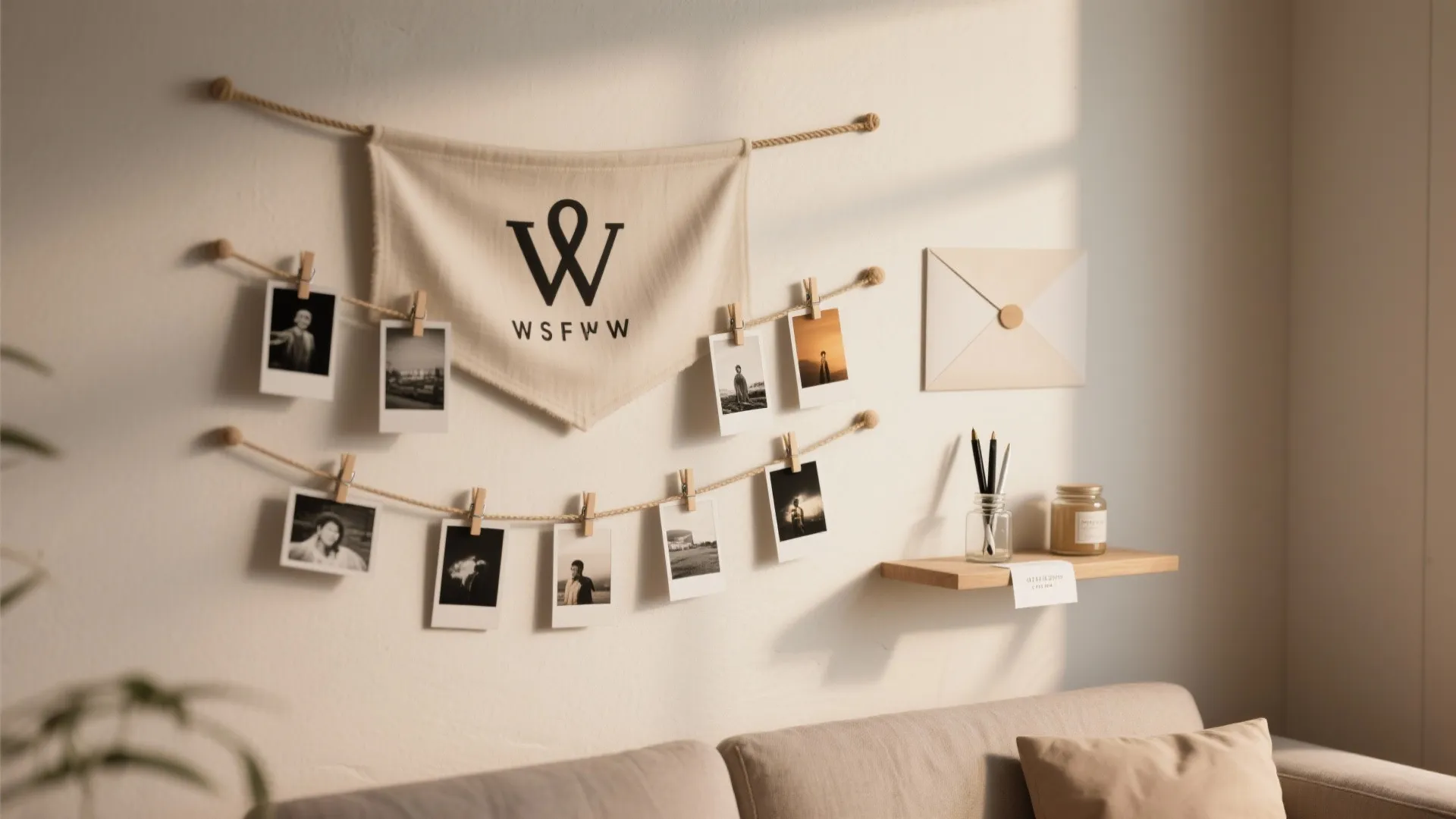 Memory Wall: Photos, Wishes, and a Name Moment