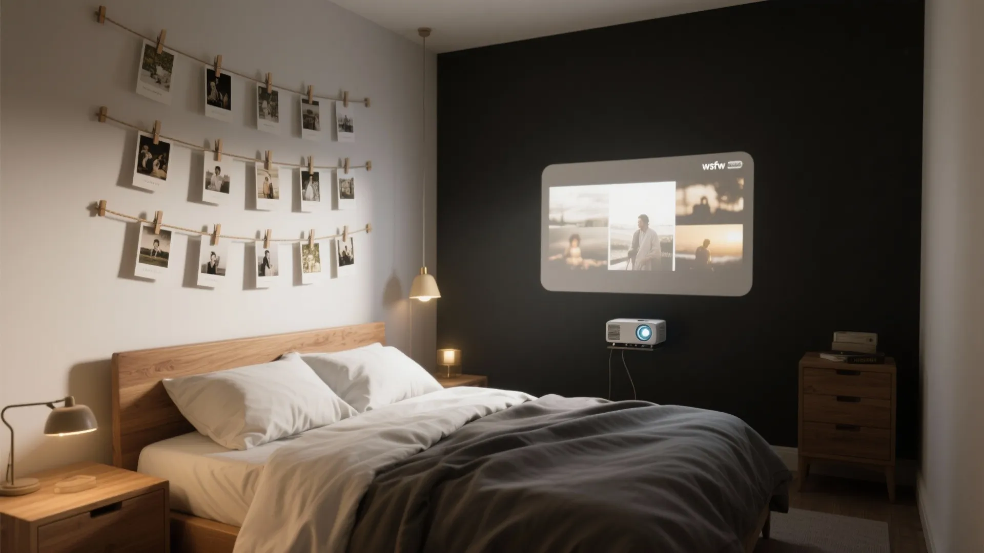 Photographs, Projection, and a Memory Lane Wall