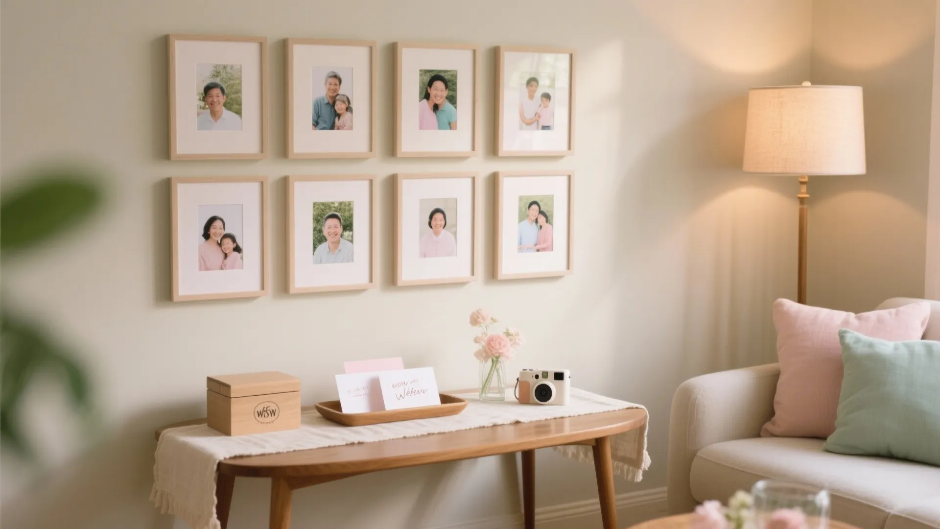 Memory Wall + Wishes Table