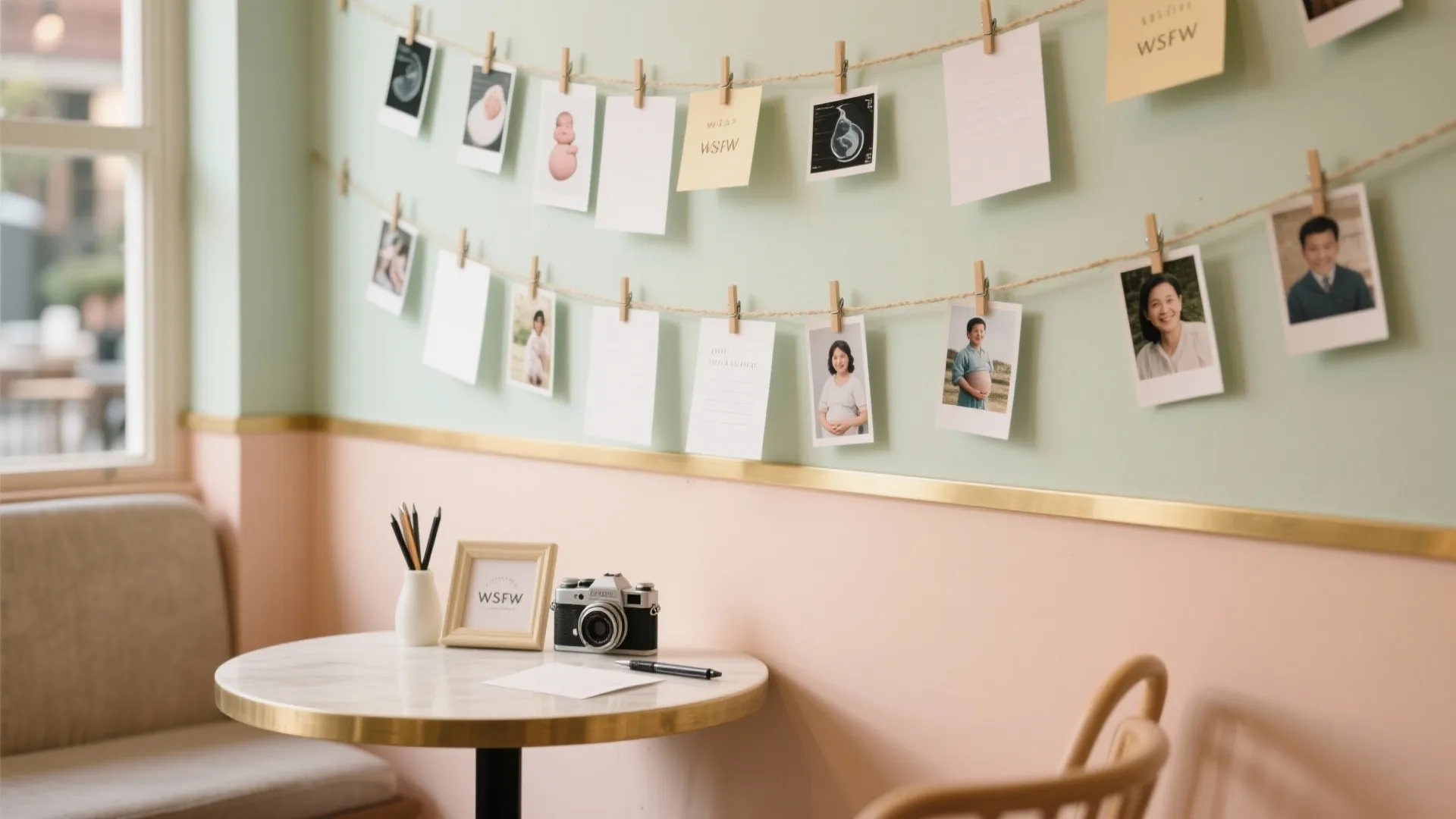 Photo Memory Lane and Interactive Wishes Wall