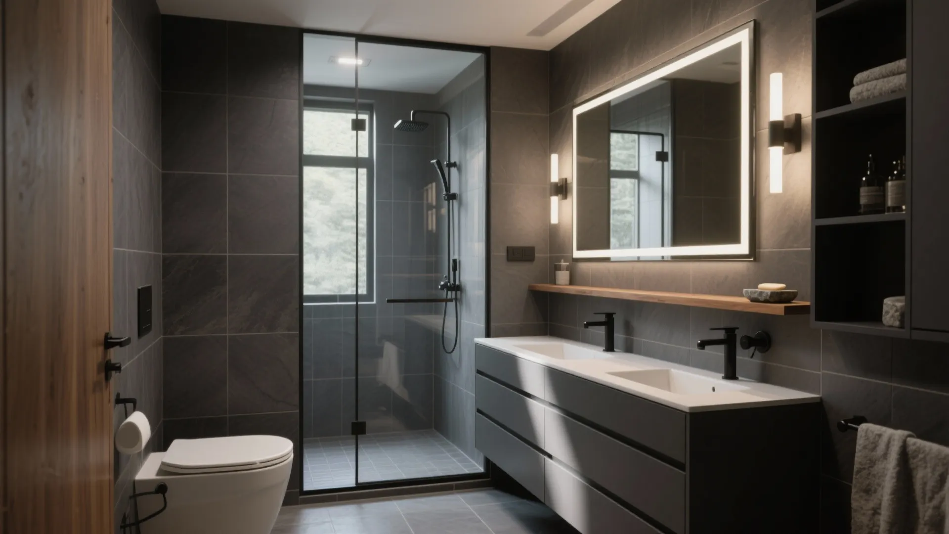 10 mens bathroom decorations to transform small spaces: Practical, stylish ideas from a pro designer to make men's bathrooms feel masculine, efficient, and modern