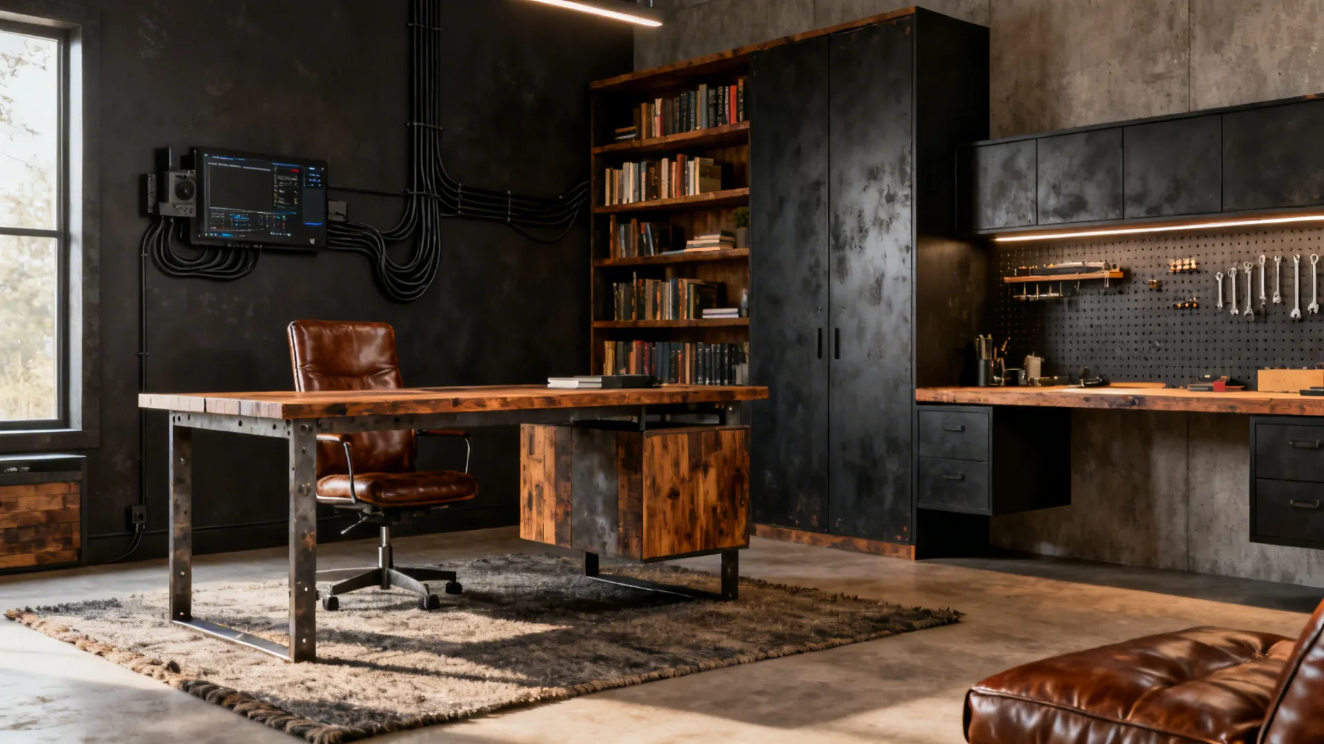 Masculine Home Office Ideas — 5 Bold Designs