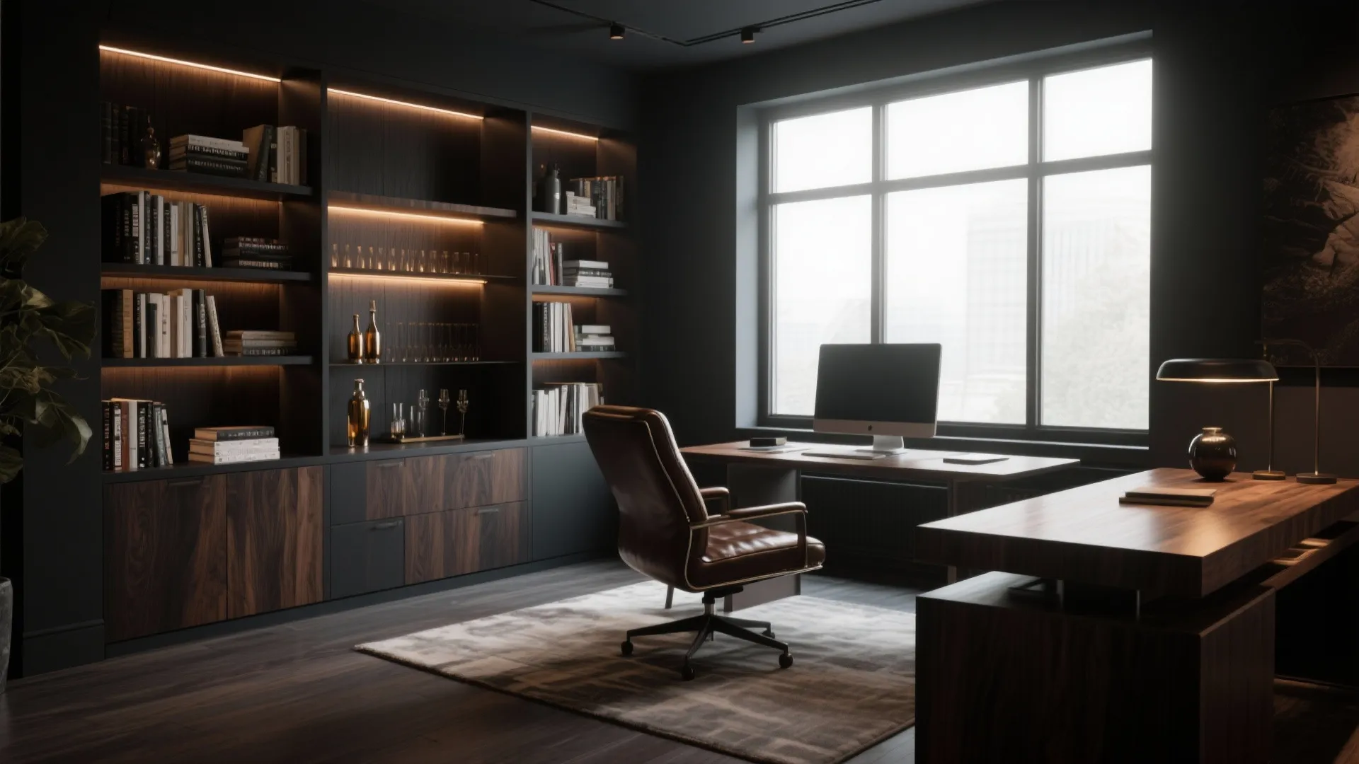 10 Men's Home Office Ideas That Really Work: Personal design tips from my 10+ years of creating stylish and functional men's home offices