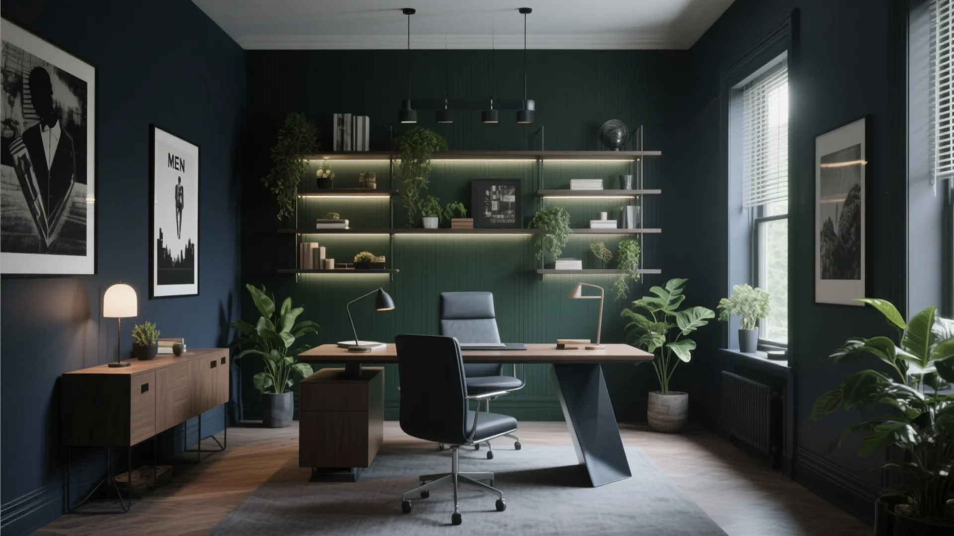 10 Men's Office Decor Ideas That Inspire: Personal, stylish, and smart ways to elevate your men's office decor