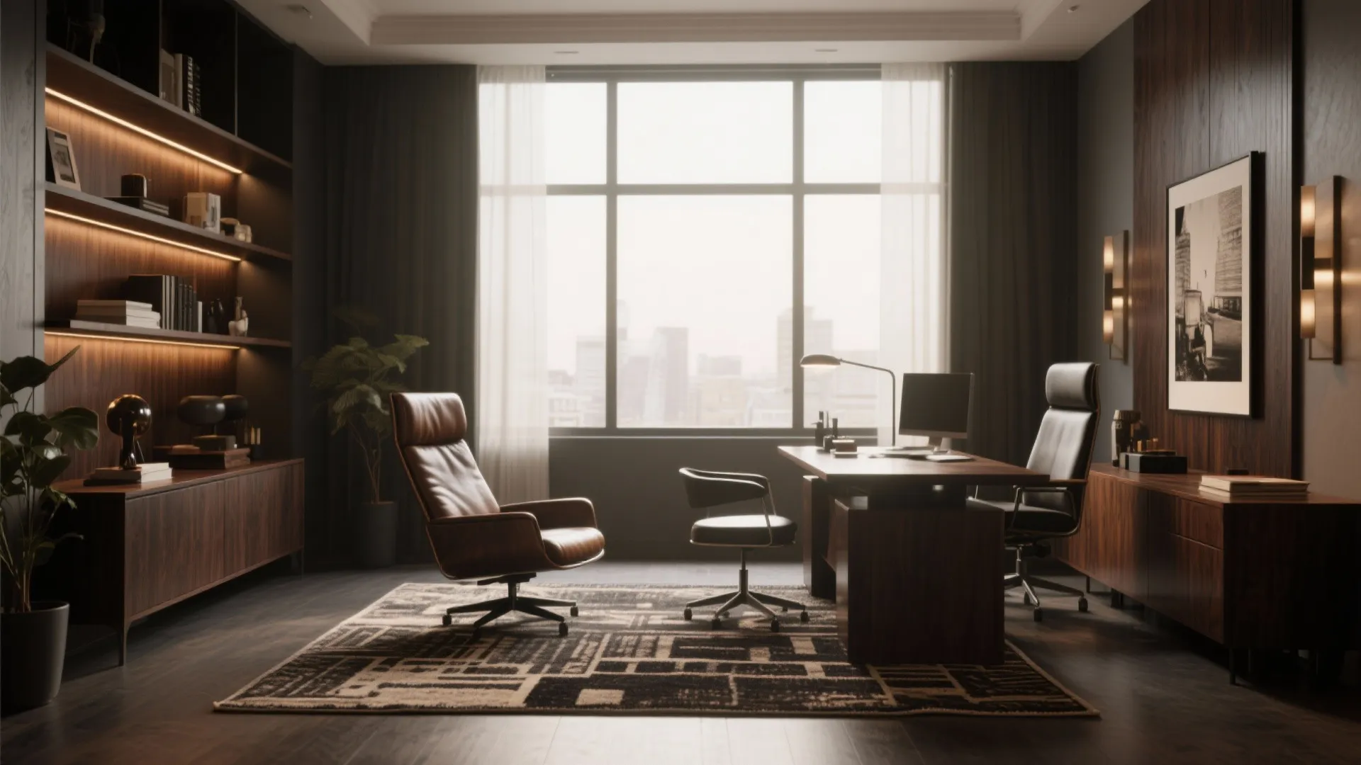 10 Stylish Men's Office Rug Ideas: Level up your workspace with these creative men's office rug styles from my personal design experience