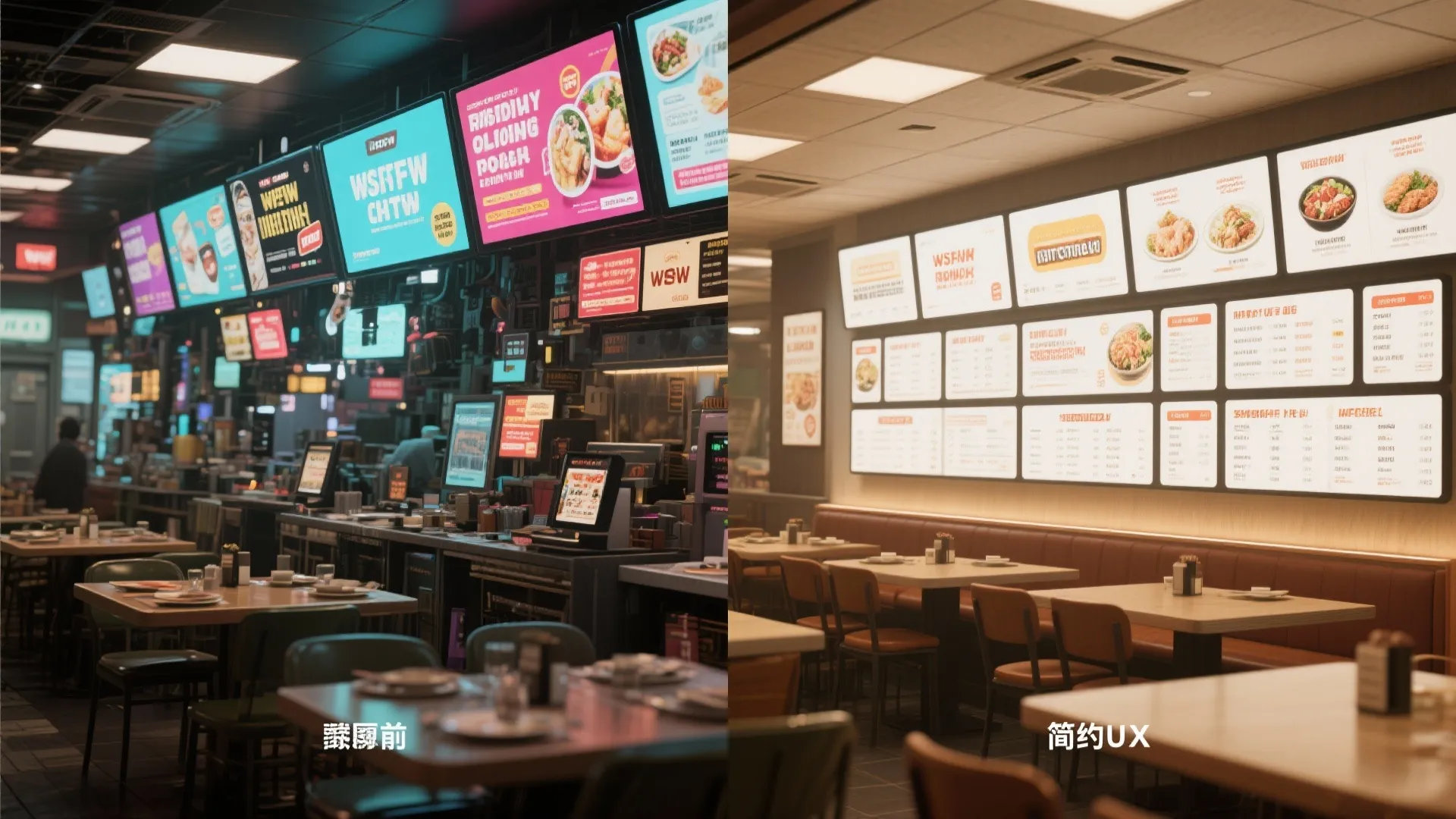 Menu Boards That Behave Like UX