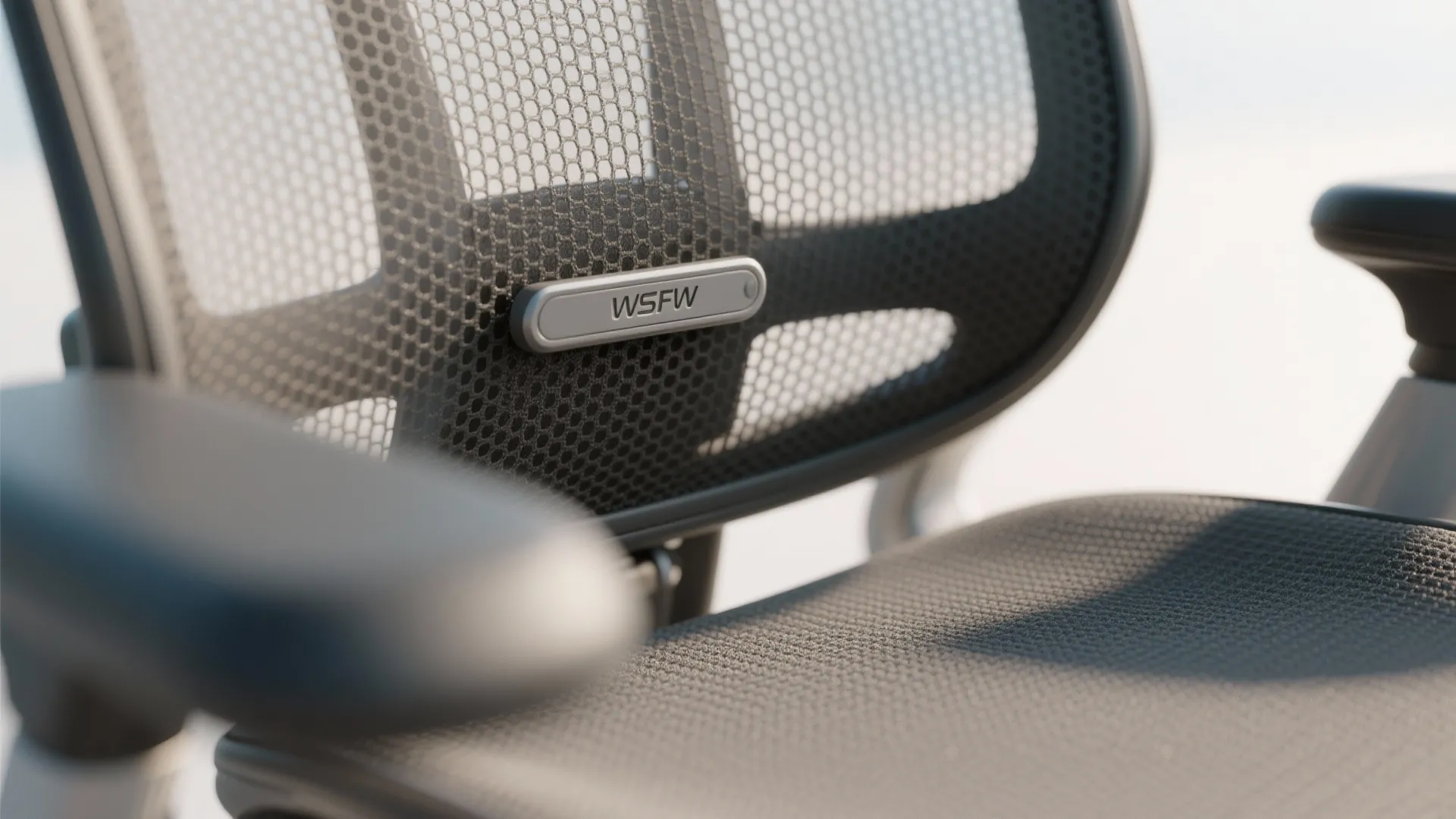 1) Minimalist, low-profile ergonomic chairs