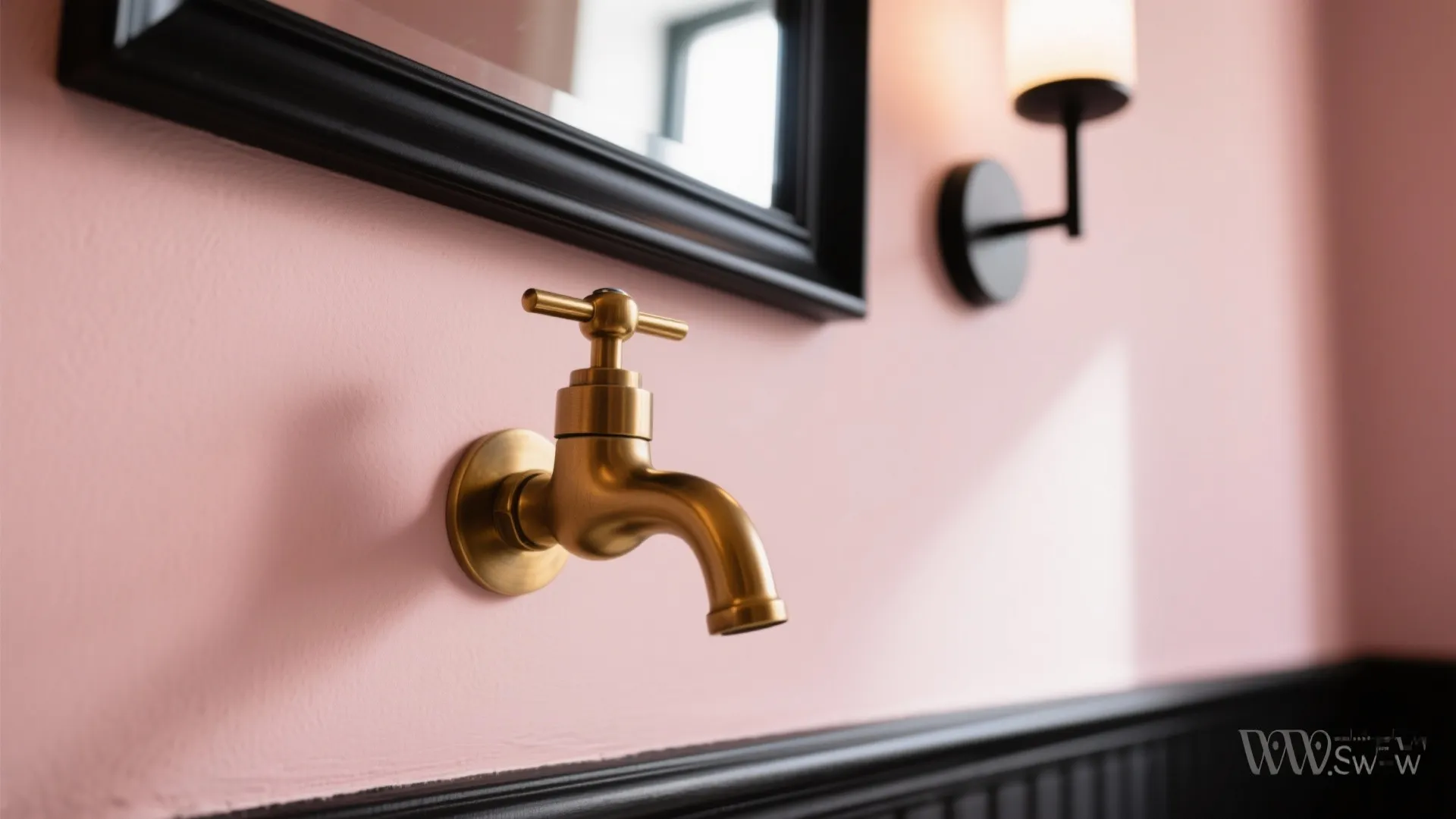 Idea 4: Pink plus metal accents for grown-up glam