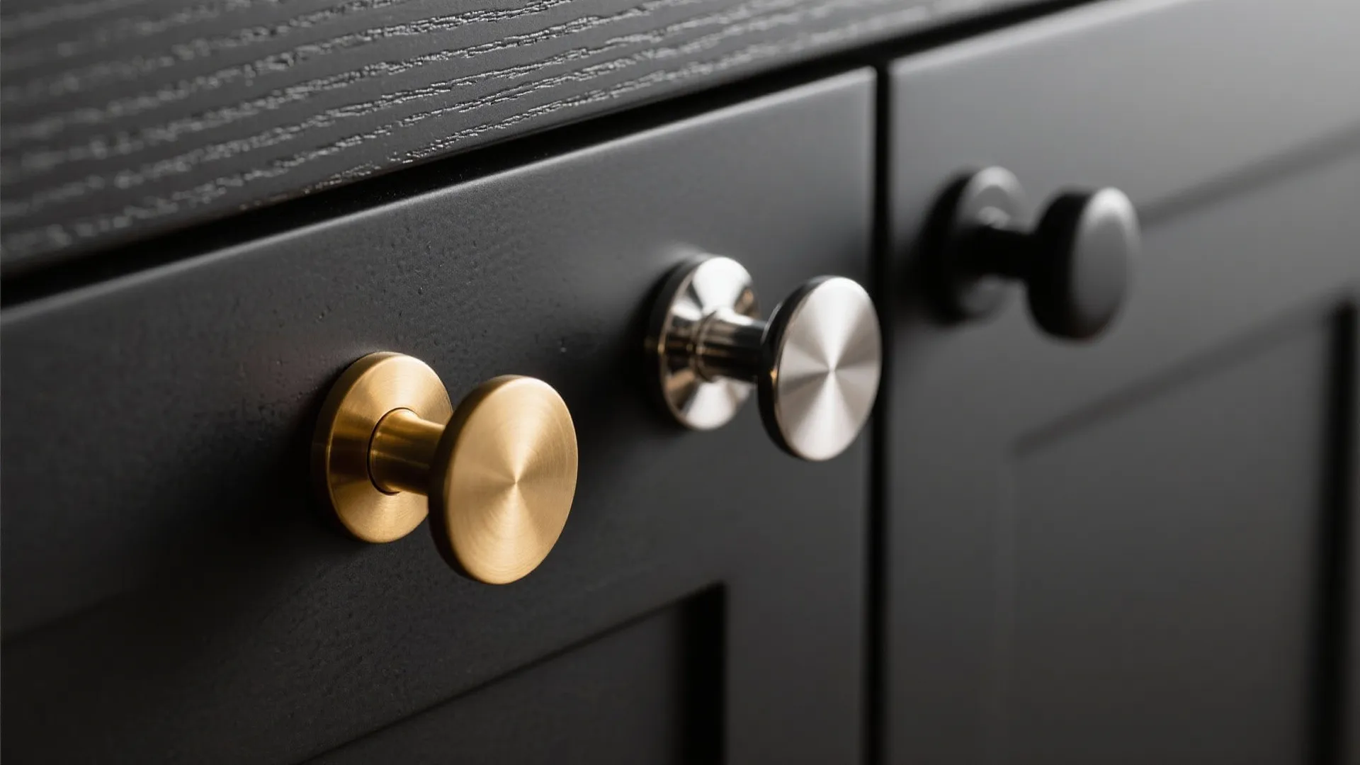 Metal Accents: Brass, Chrome, or Matte Black Hardware