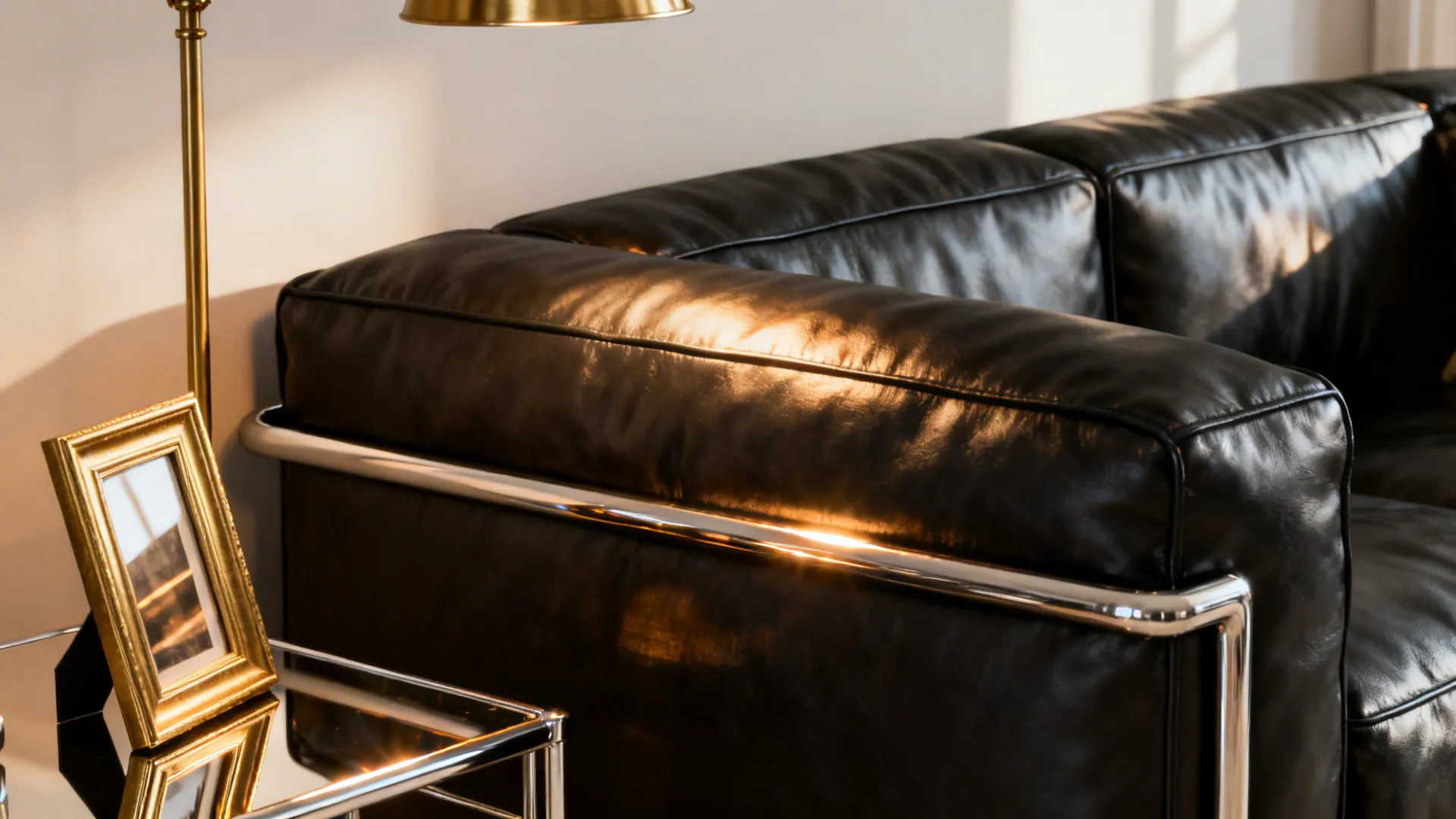 4. Metallic accents for a touch of glam