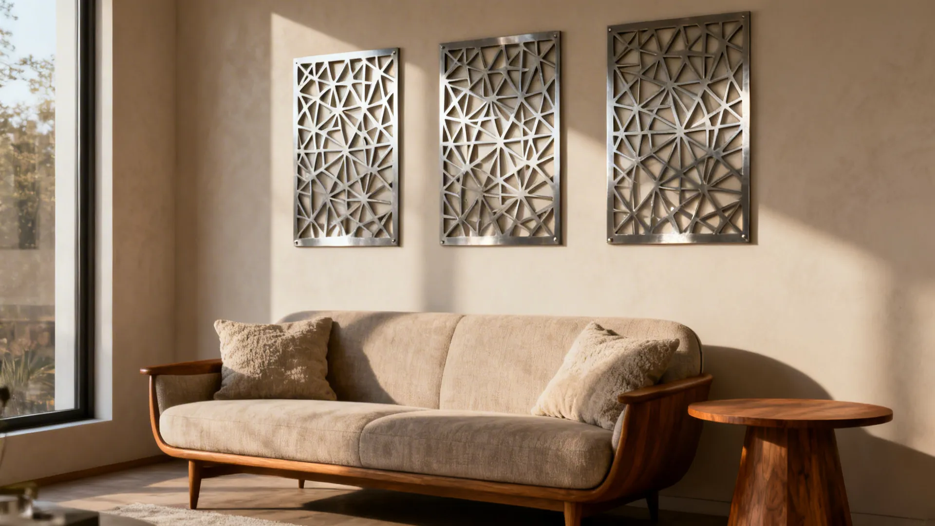 5 Metal Wall Art Ideas for Living Rooms: Creative small-space metal wall art ideas I’ve used to transform living rooms