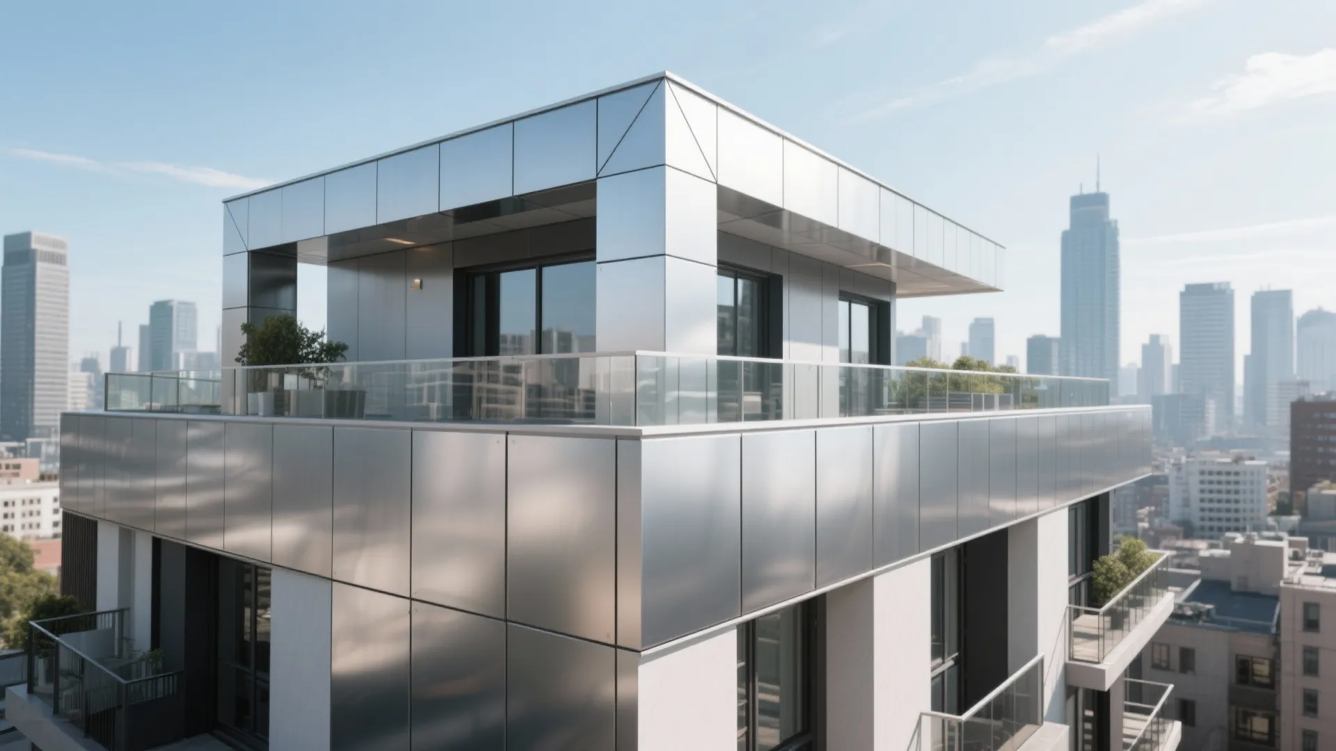 Metal Cladding Accent