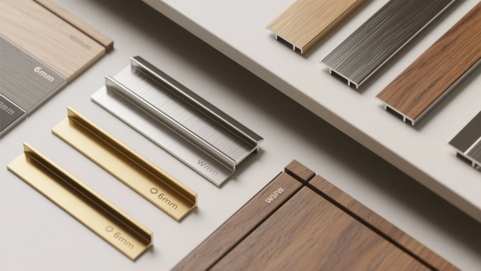 4. Metal Edge Accents