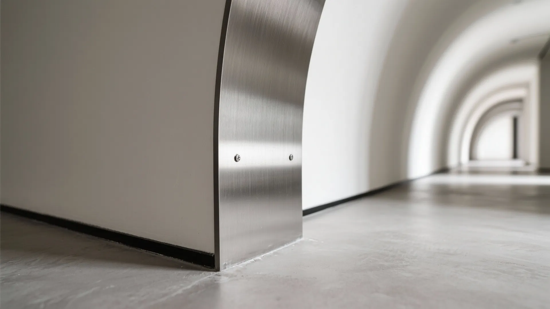 Metal-Clad Edge for a Slim Modern Profile