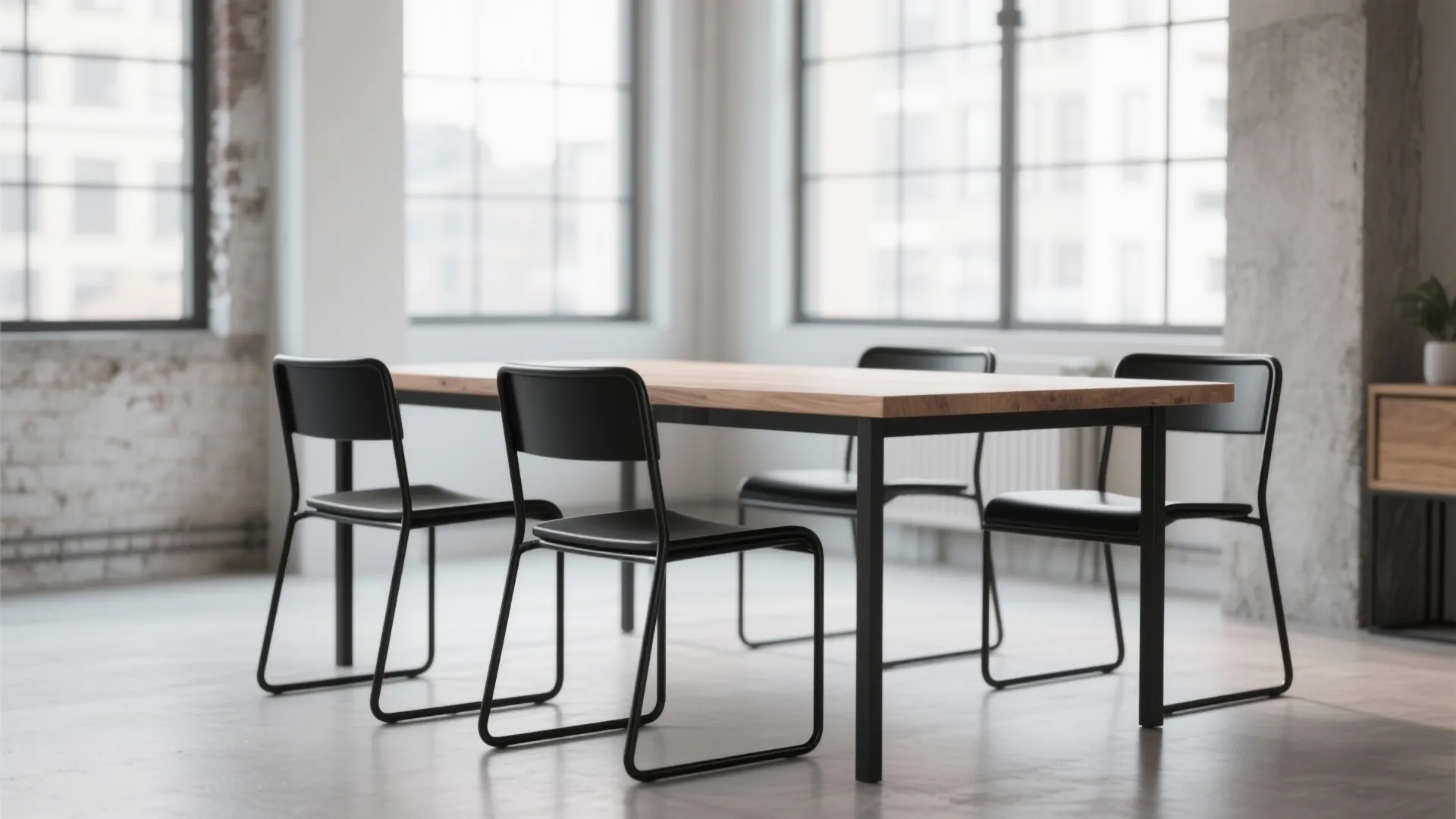 8. Minimalist Metal Frames