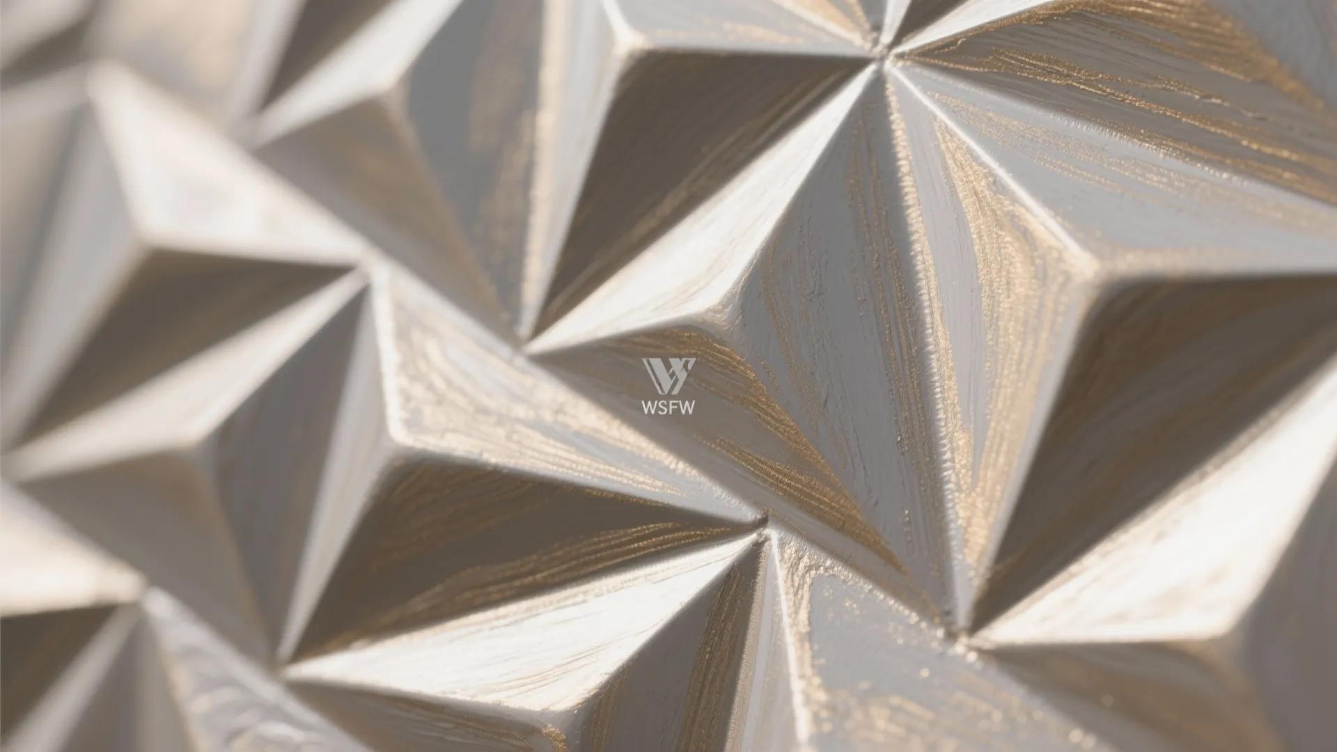 Metallic glaze and grazing light for dramatic depth