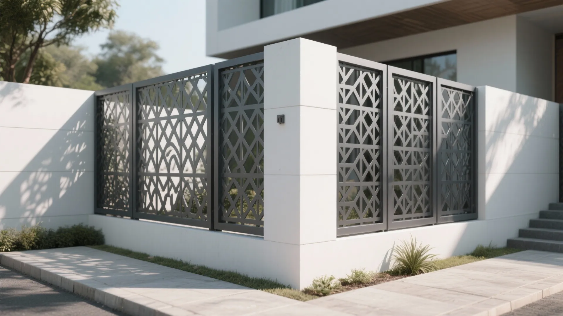 Laser-Cut Metal Jali for Contemporary Facades