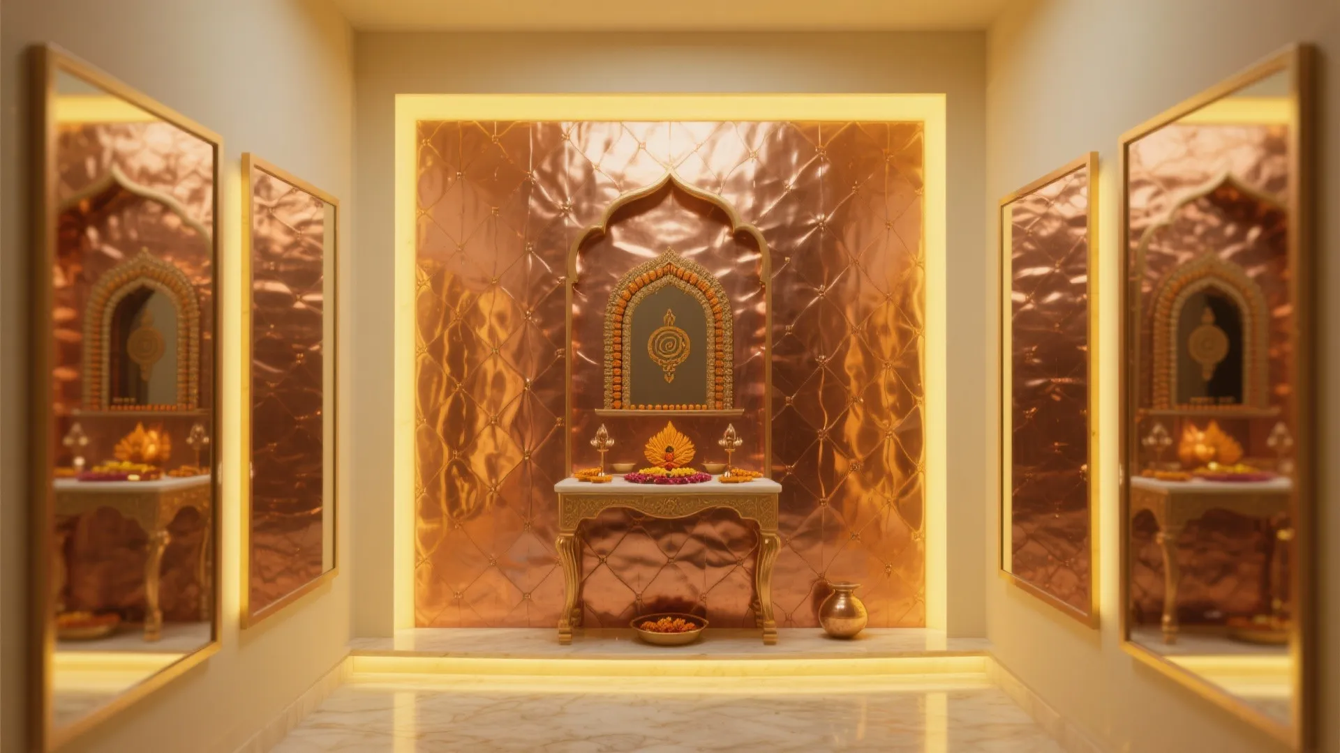 Blend of Metal and Mirrors