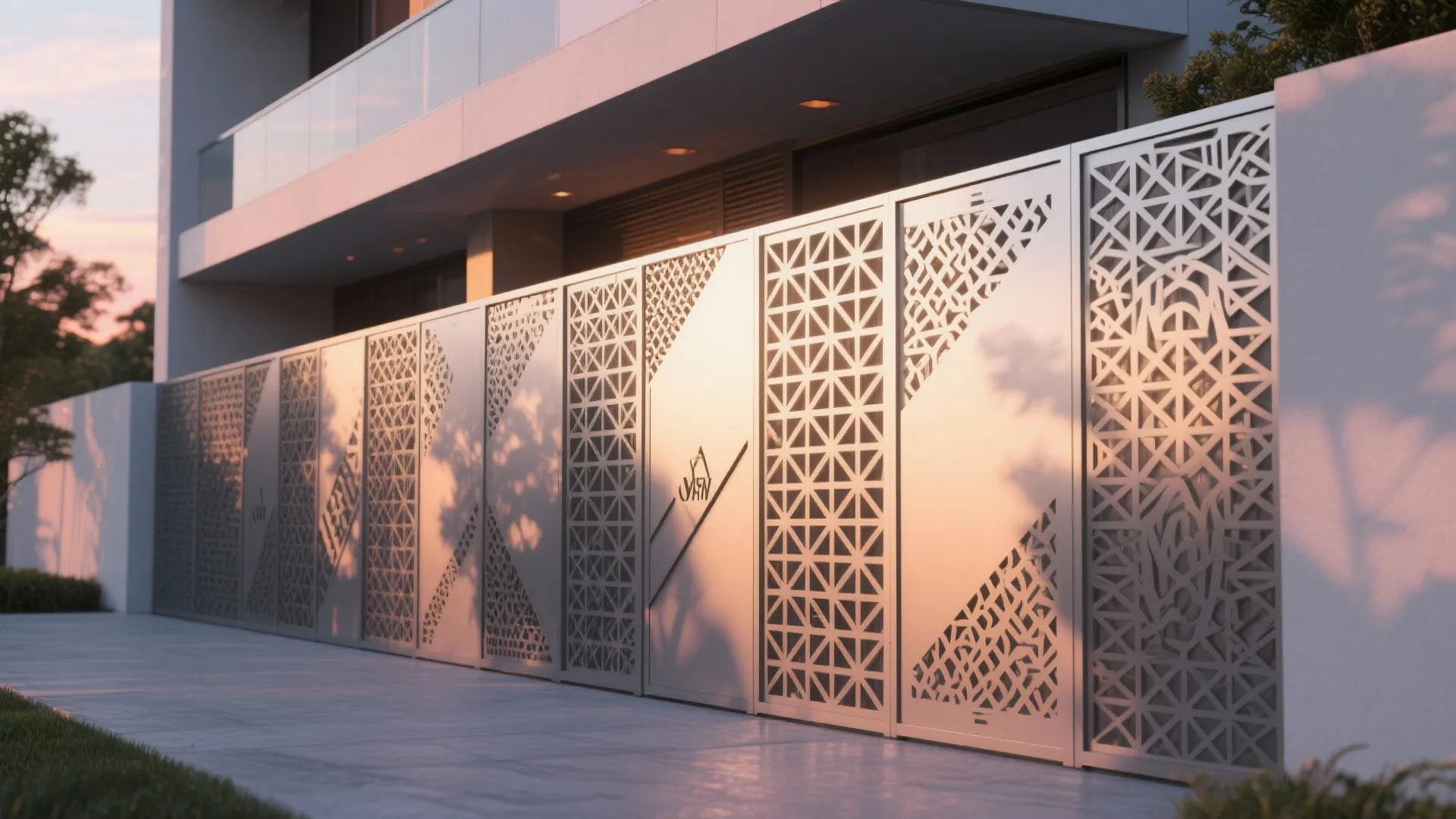 3. Decorative Metal Panels