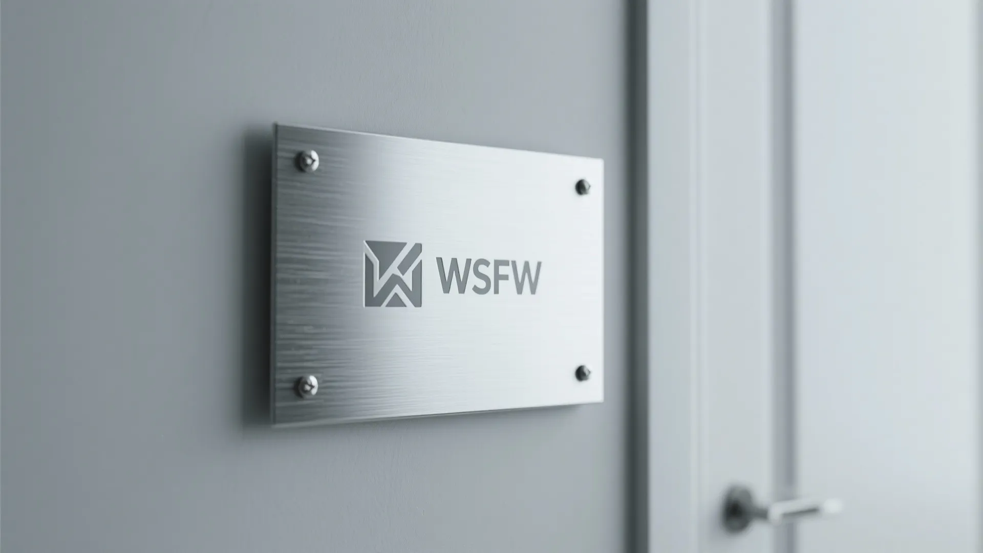 1. Minimal Metal Plaques