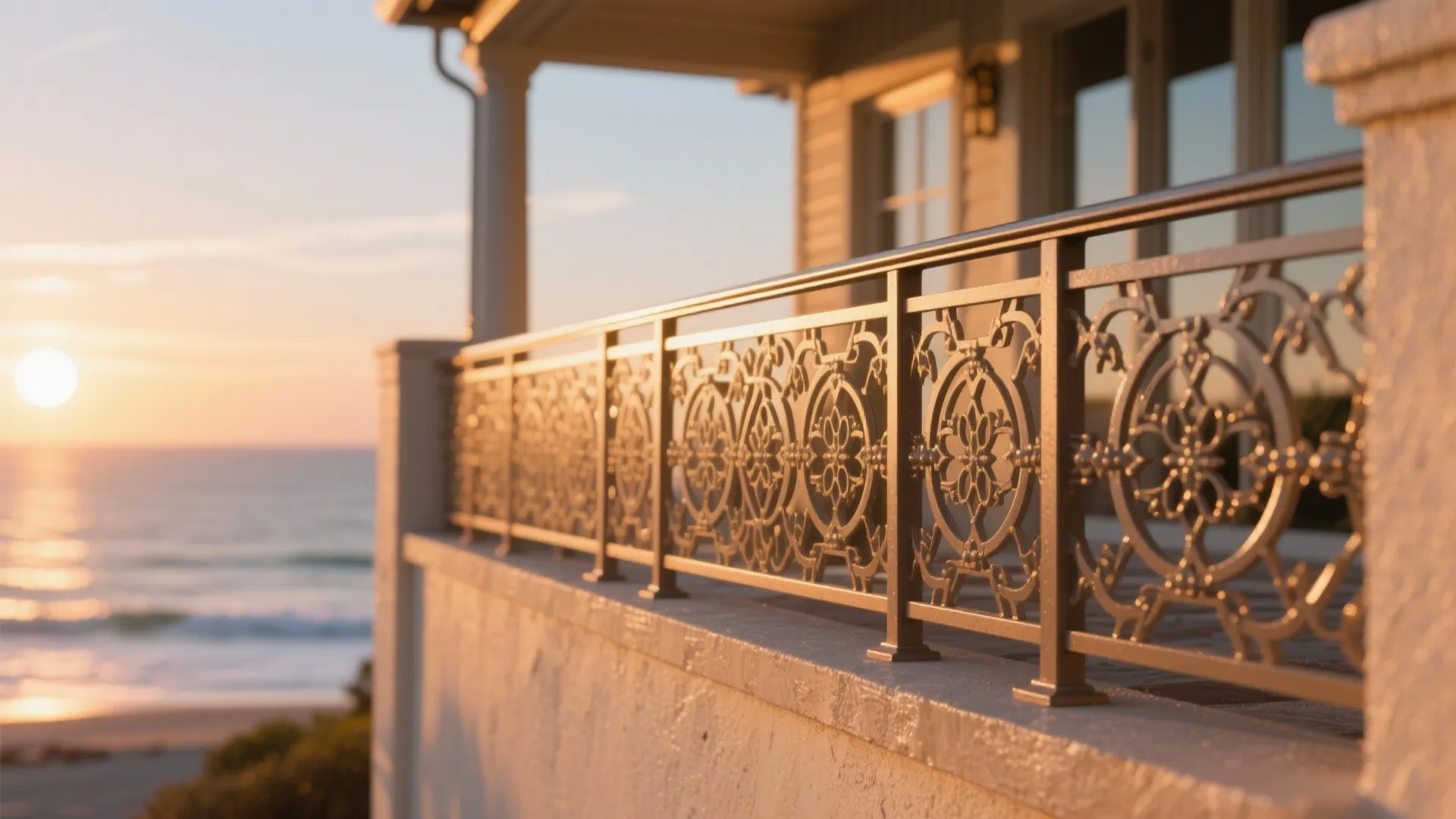 Decorative Metal Railing Top