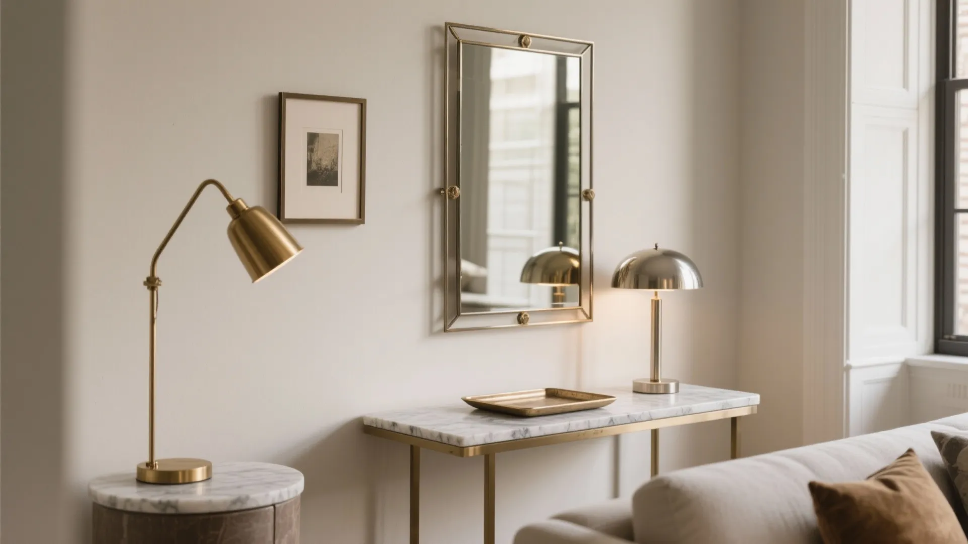 Metal and Stone Accents: Quiet Luxury Moments