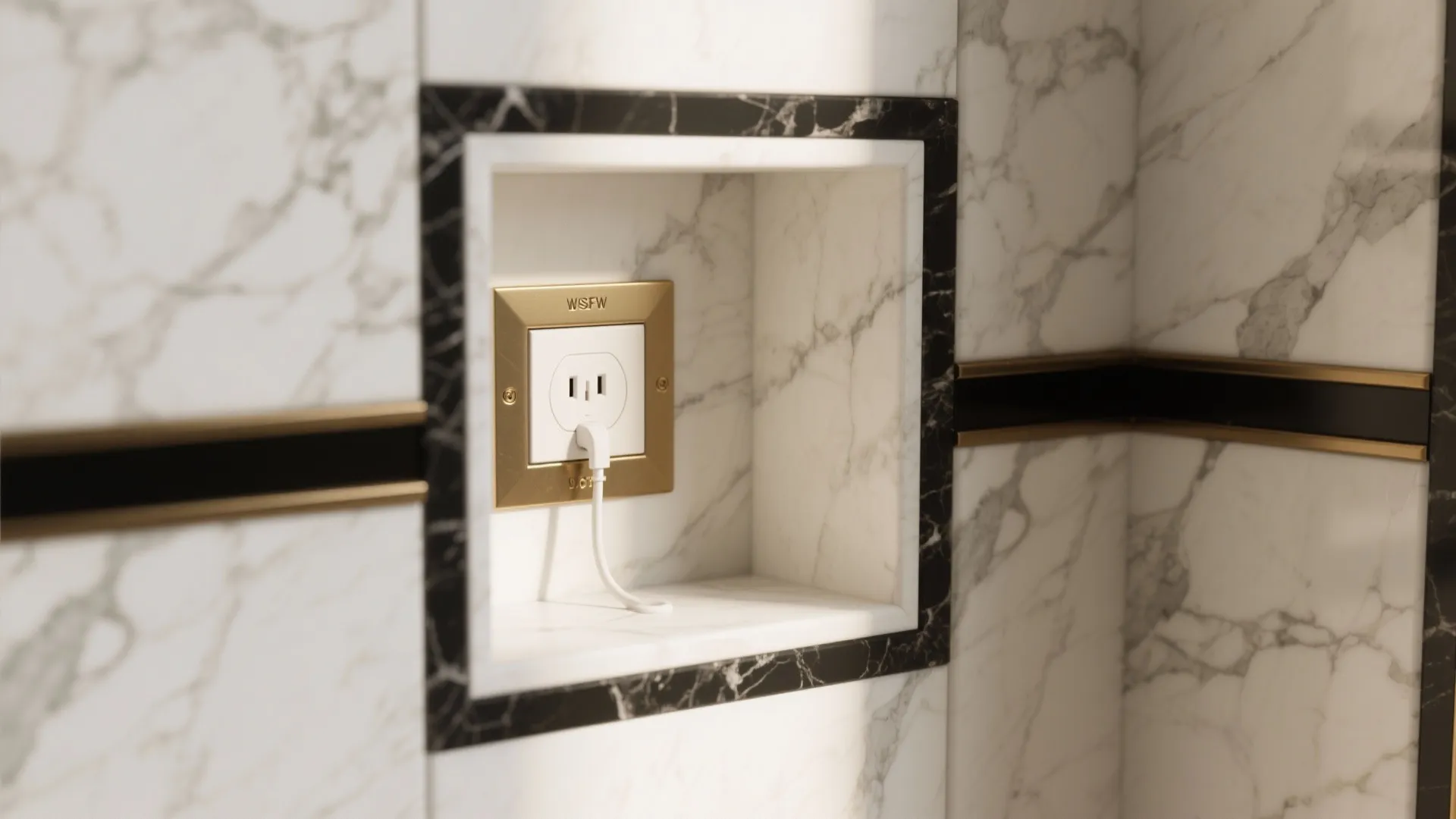 Hidden Niches and Metal Details for Everyday Living