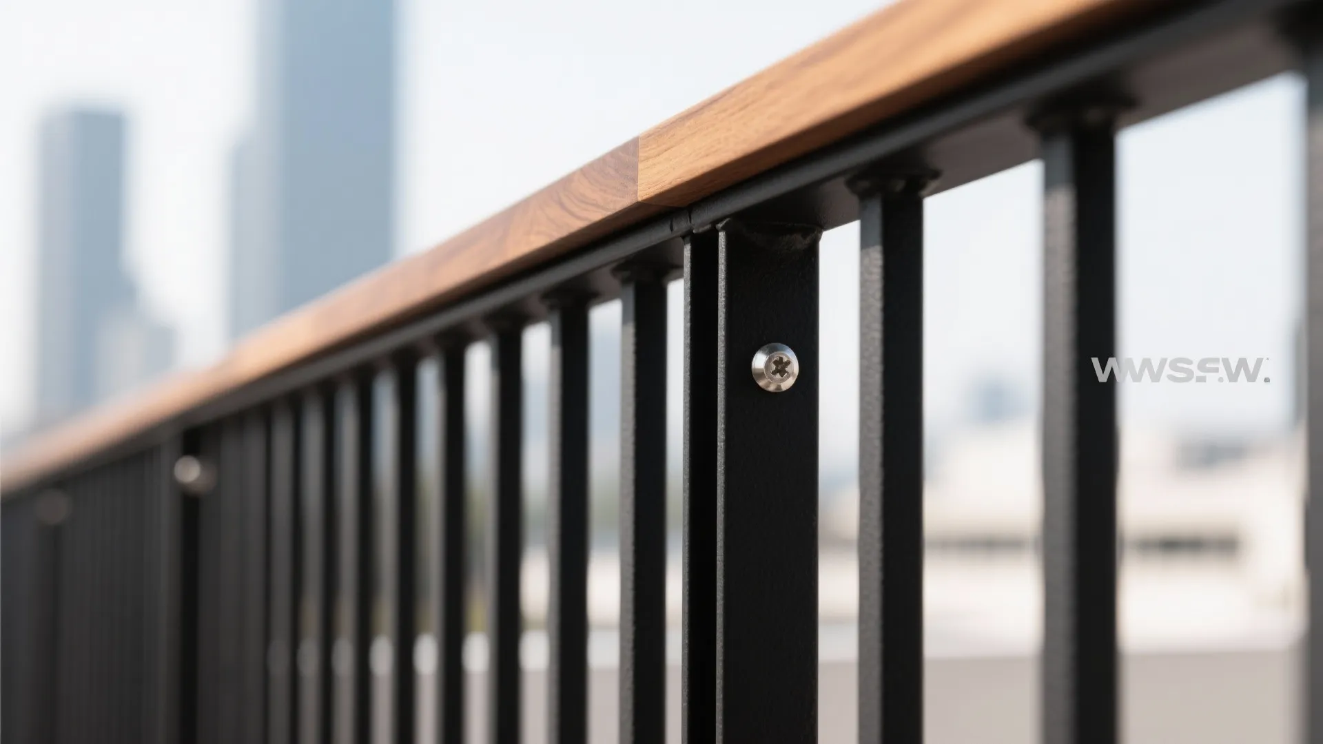Minimal Metal Railings with Slim Profiles
