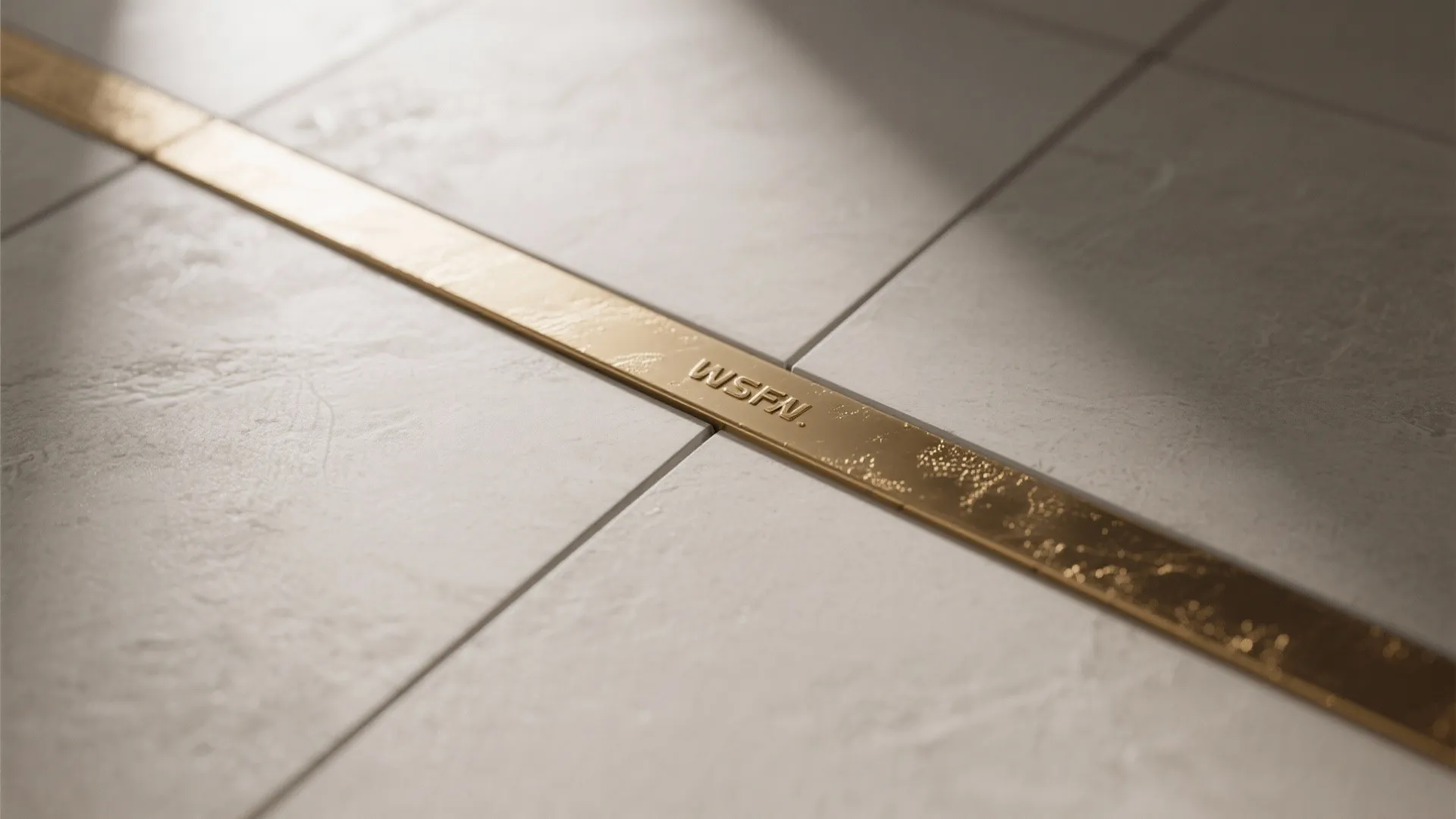 Metallic Accent Strip with Neutral Field Tile